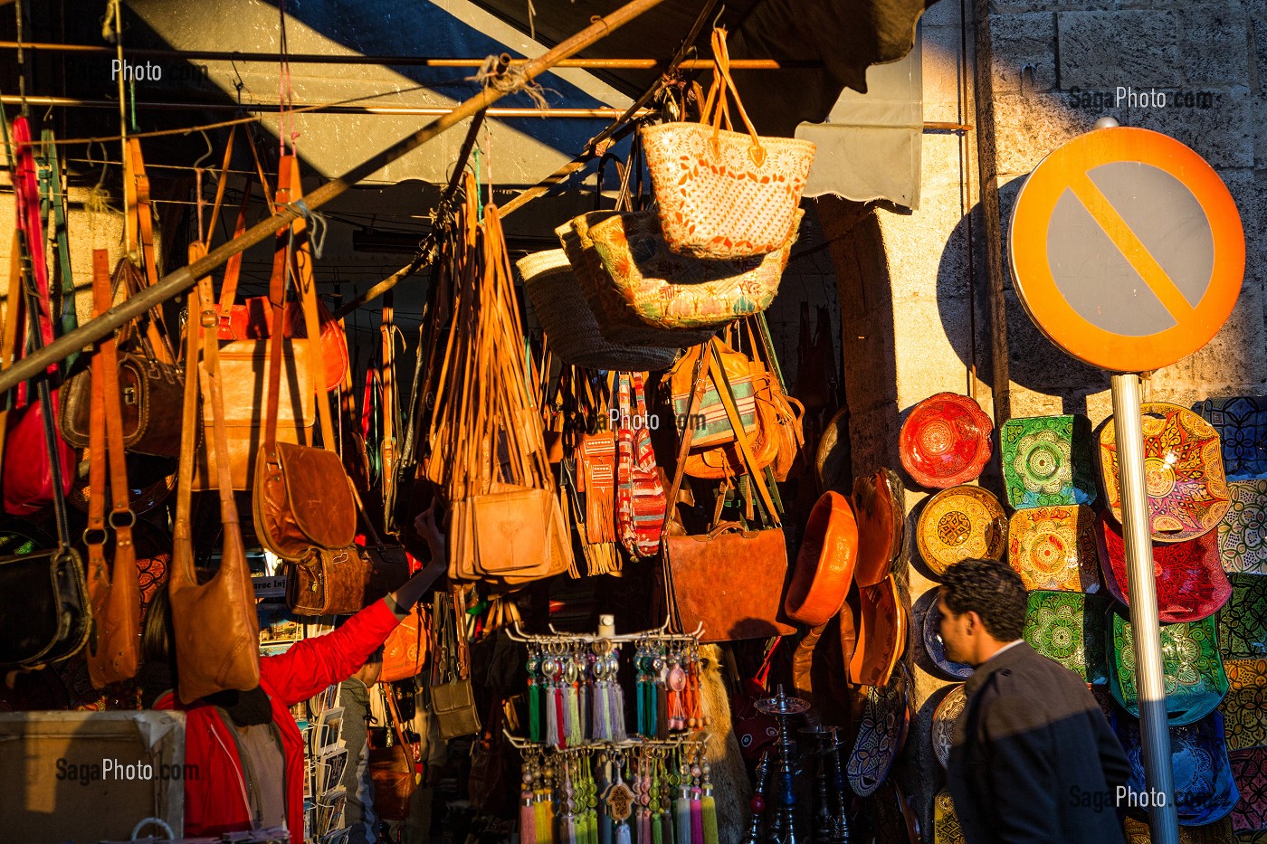 PETIT SOUK, QUARTIER DES HABOUS, NOUVELLE MEDINA DE CASABLANCA, MAROC, AFRIQUE 