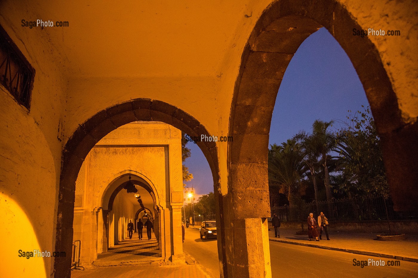 QUARTIER DES HABOUS, NOUVELLE MEDINA DE CASABLANCA, MAROC, AFRIQUE 