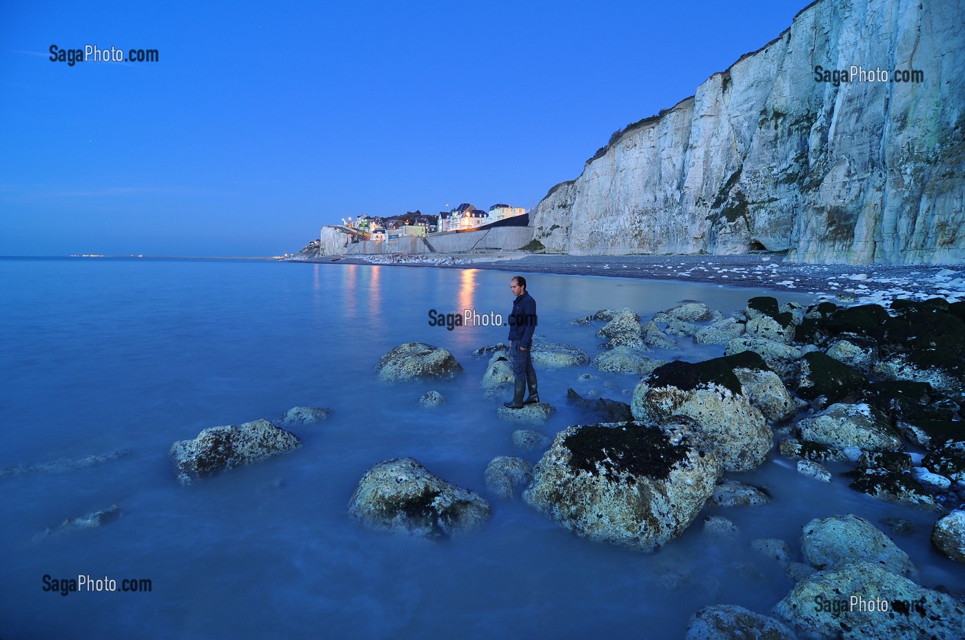 FALAISES, LITTORAL DE LA BAIE DE SOMME, FRANCE 