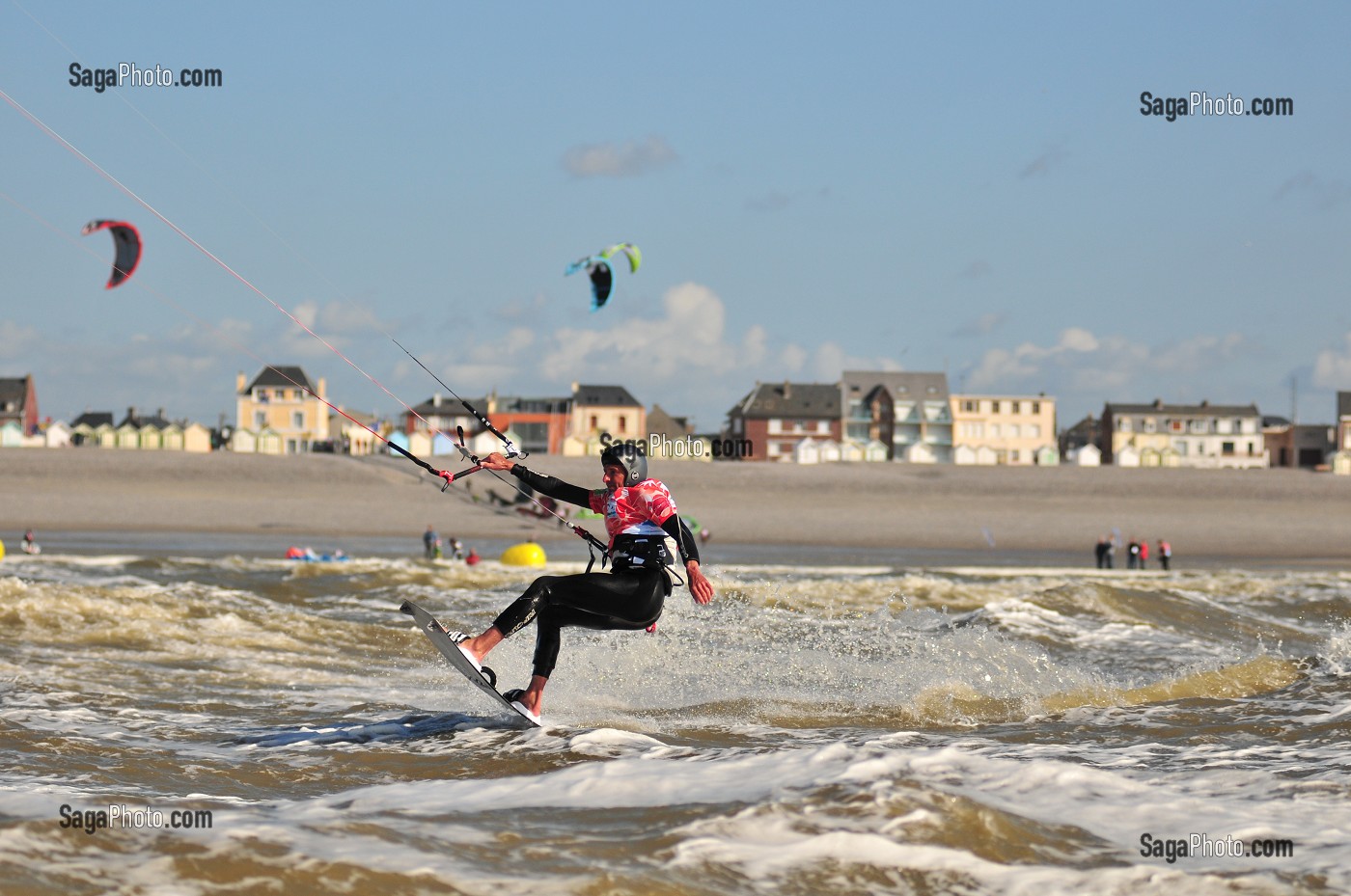 SPORTS DANS LA BAIE DE SOMME, FRANCE 