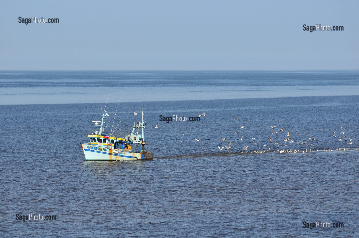 PECHE EN BAIE DE SOMME, FRANCE 