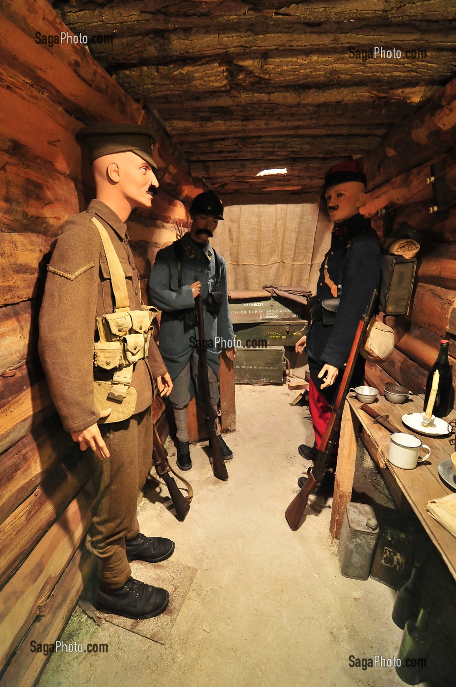 PREMIERE GUERRE MONDIALE, PICARDIE, FRANCE 