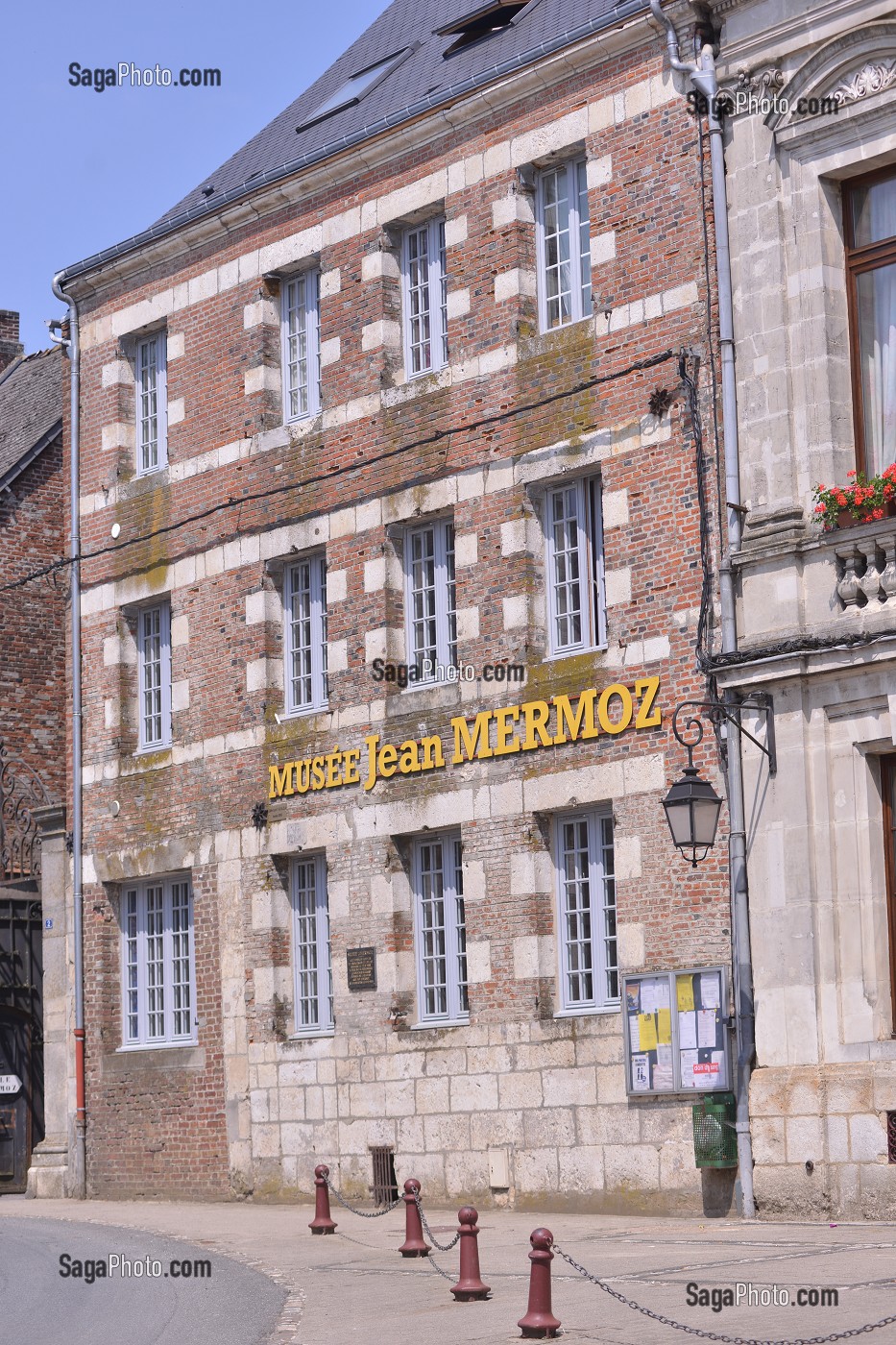 MUSEE JEAN MERMOZ, AUBENTON, AISNE, FRANCE 