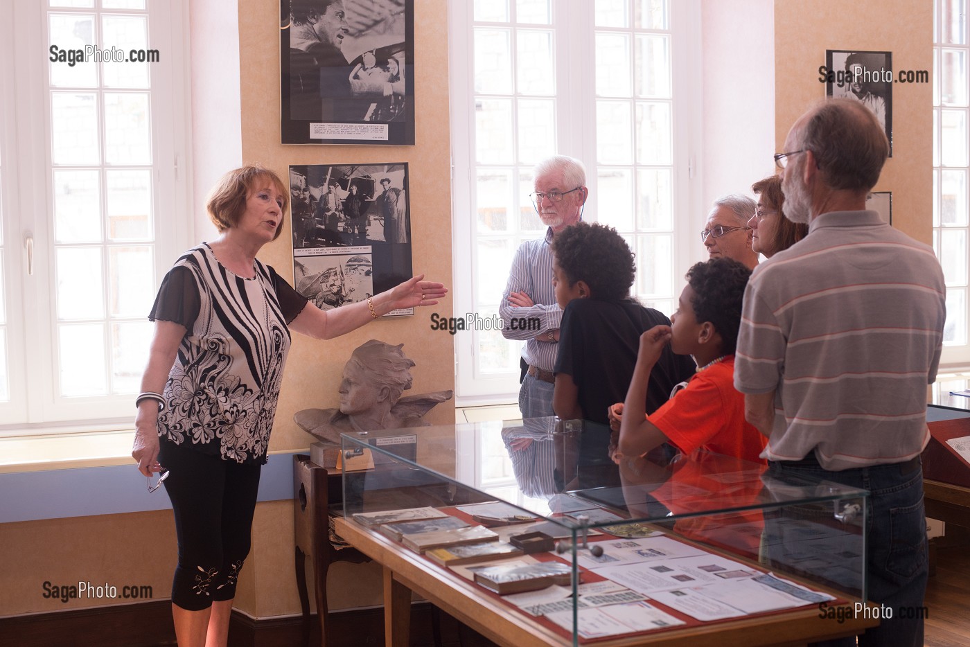 MUSEE JEAN MERMOZ, AUBENTON, AISNE, FRANCE 