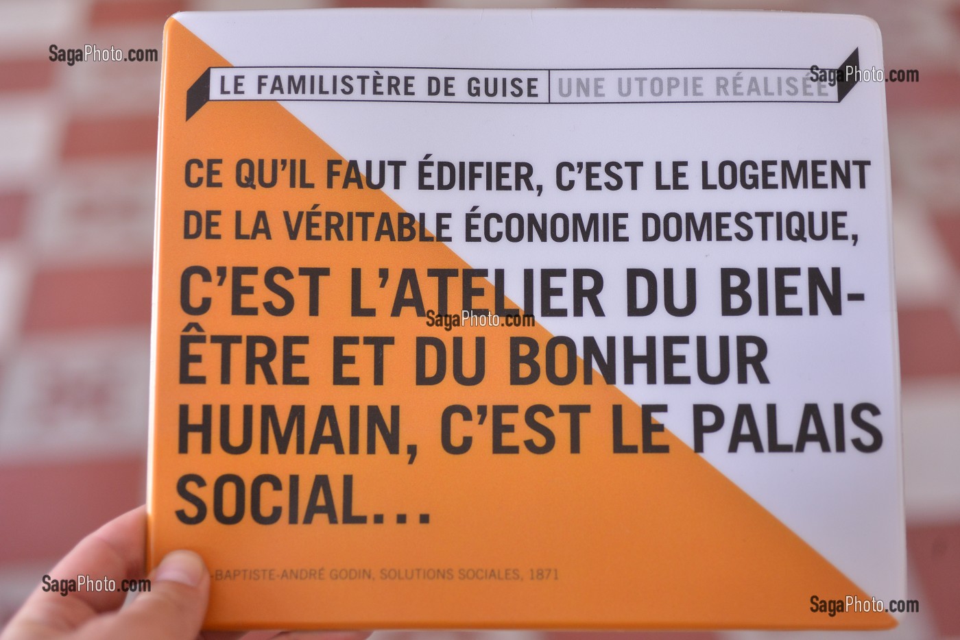 LE FAMILISTERE DE JEAN-BAPTISTE ANDRE GODIN, GUISE, AISNE, PICARDIE, FRANCE 