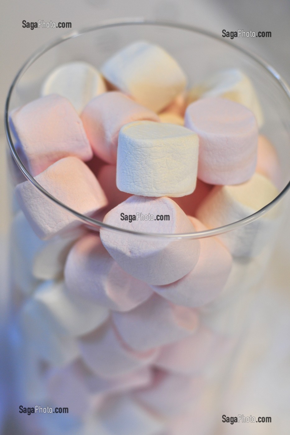 BOCAL DE CHAMALLOWS, BONBONS MOUS 