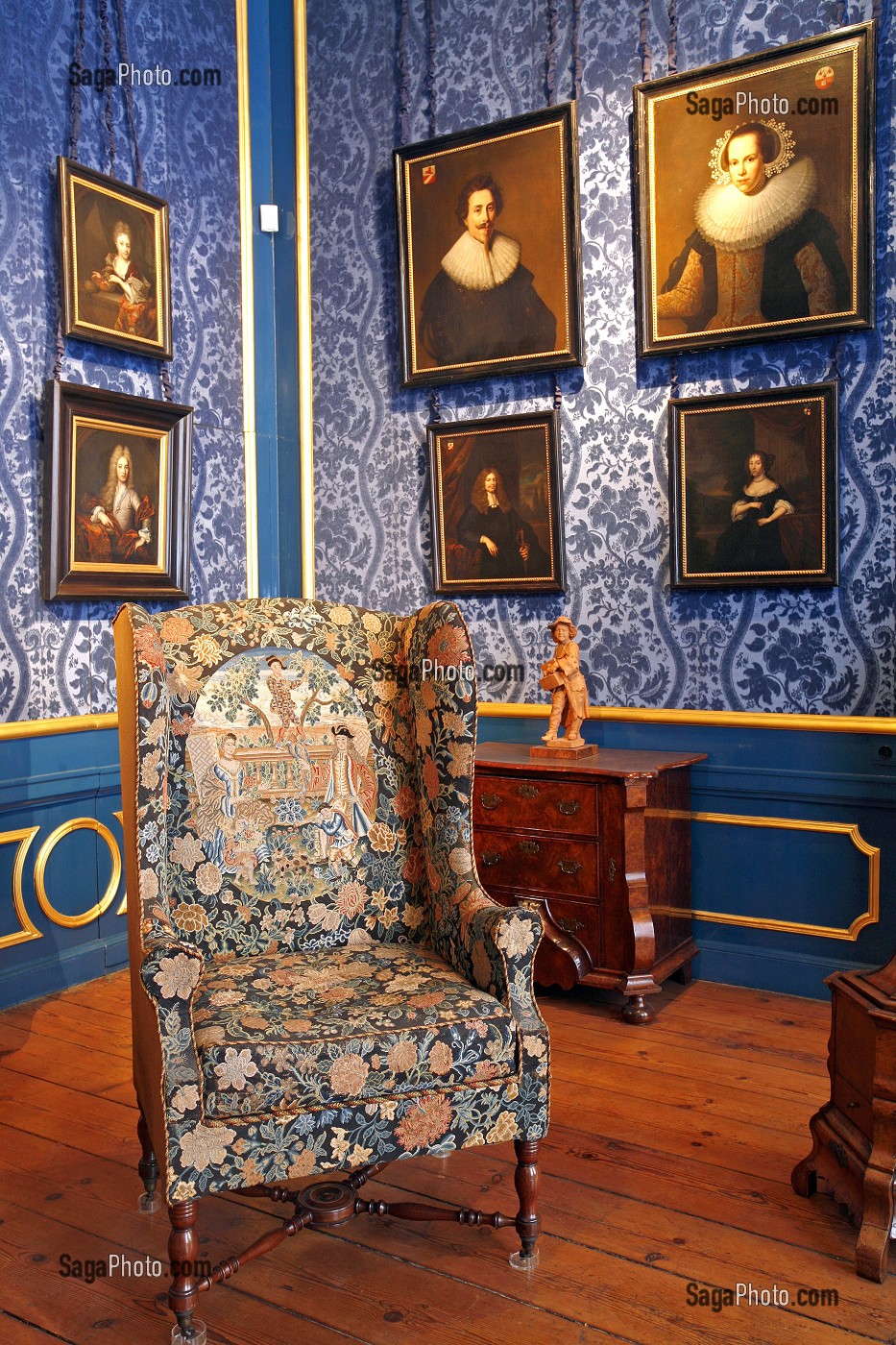 SALON BLEU, WILLET-HOLTHUYSEN MUSEUM LE MUSEE WILLET-HOLTHUYSEN PERMET UN RETOUR DANS L' AMSTERDAM DES ANNEES 1890 