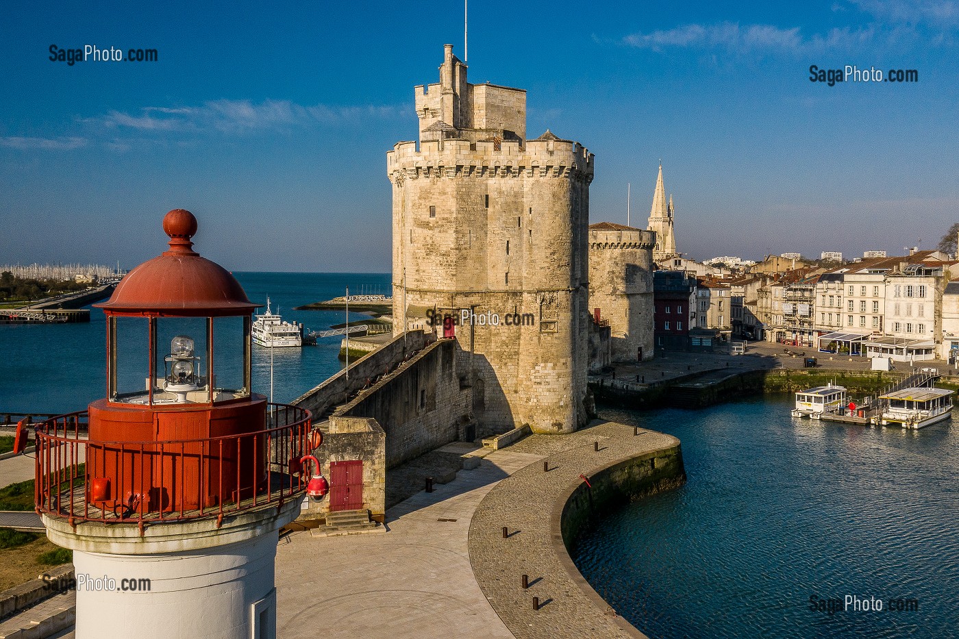 LA ROCHELLE, TOUR SAINT NICOLAS, (17) CHARENTE-MARITIME, NOUVELLE AQUITAINE, FRANCE 