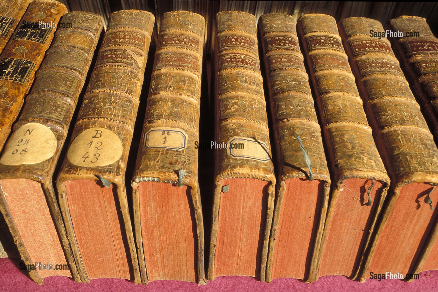 COLLECTION DE VIEUX LIVRES, BROCANTE DE BASTILLE, PARIS (75), FRANCE 