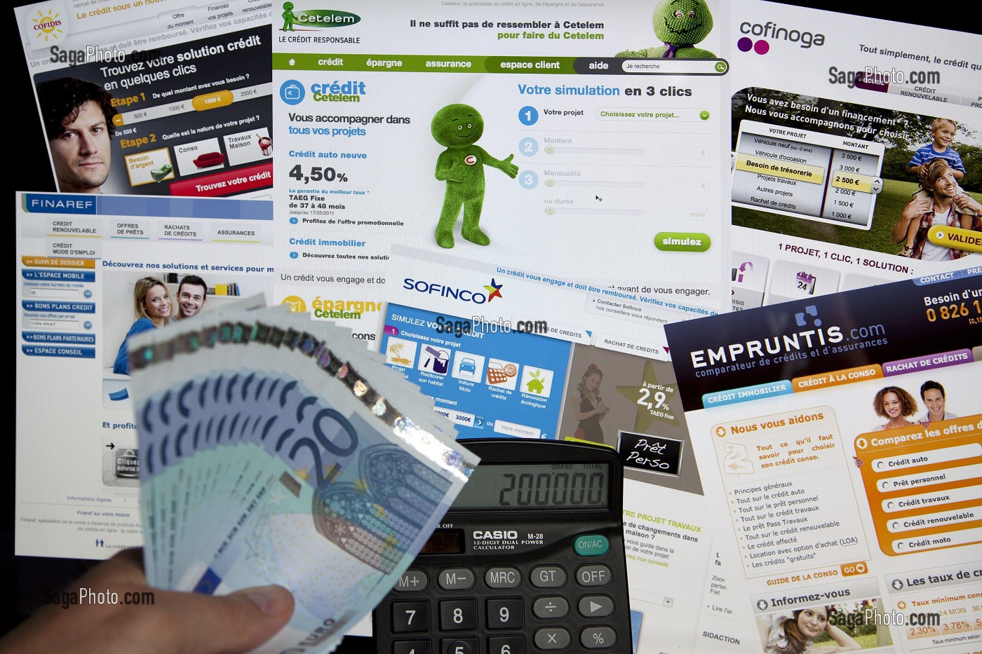 SURENDETTEMENT, CREDIT CONSOMMATION, REVOLVING