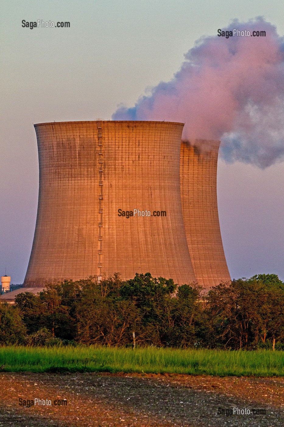 CENTRALE NUCLEAIRE DE SAINT-LAURENT-DES-EAUX, SAINT-LAURENT-NOUAN, LOIR-ET-CHER (41), FRANCE 
