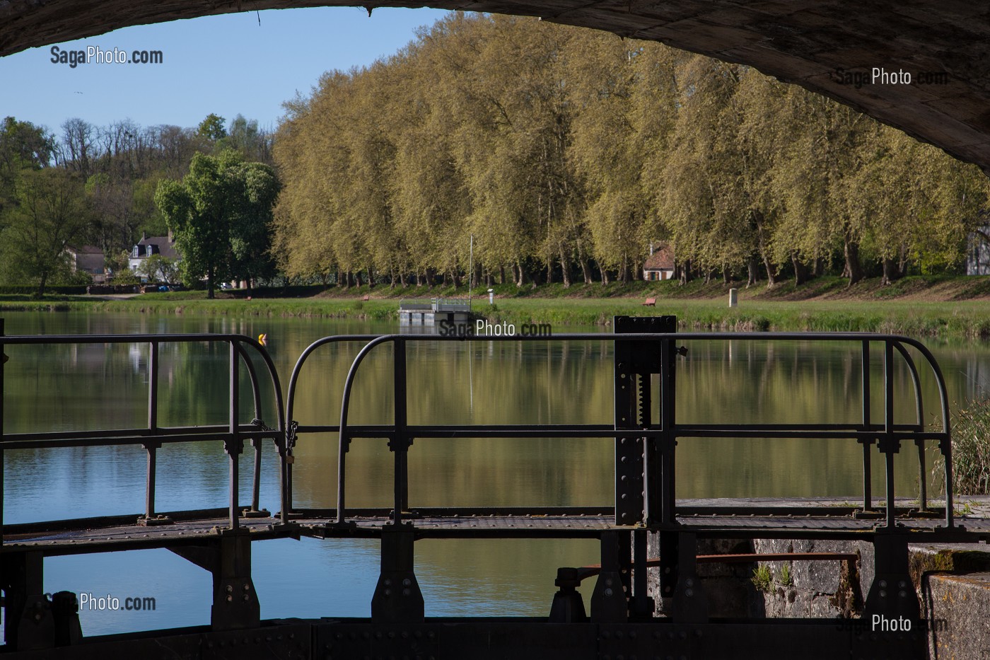ANCIENNE ECLUSE DE MANTELOT, CHATILLON-SUR-LOIRE, LOIRET (45), FRANCE 