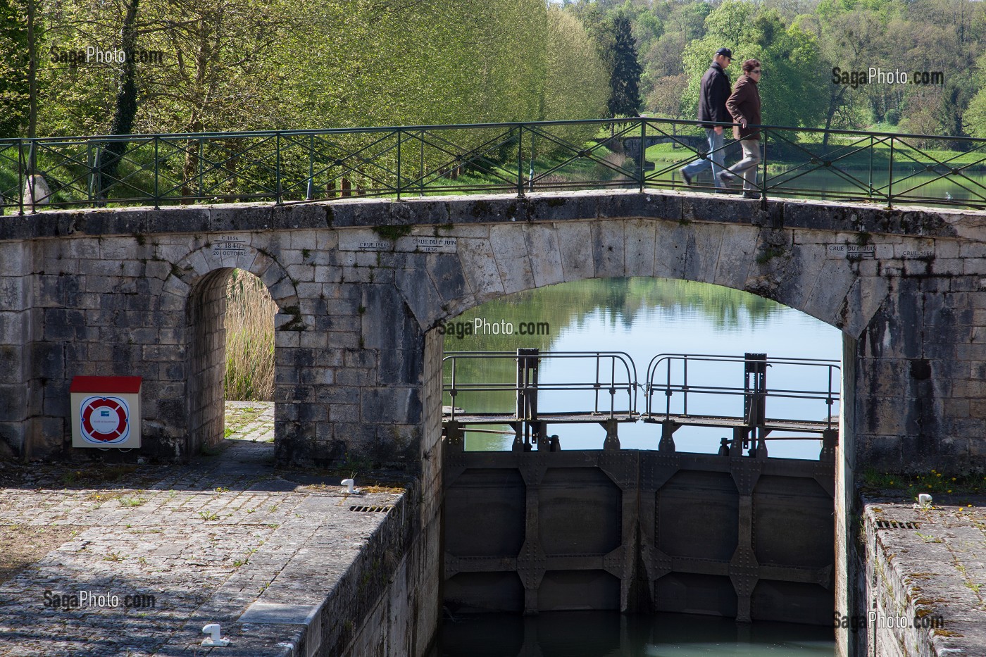 ANCIENNE ECLUSE DE MANTELOT, CHATILLON-SUR-LOIRE, LOIRET (45), FRANCE 
