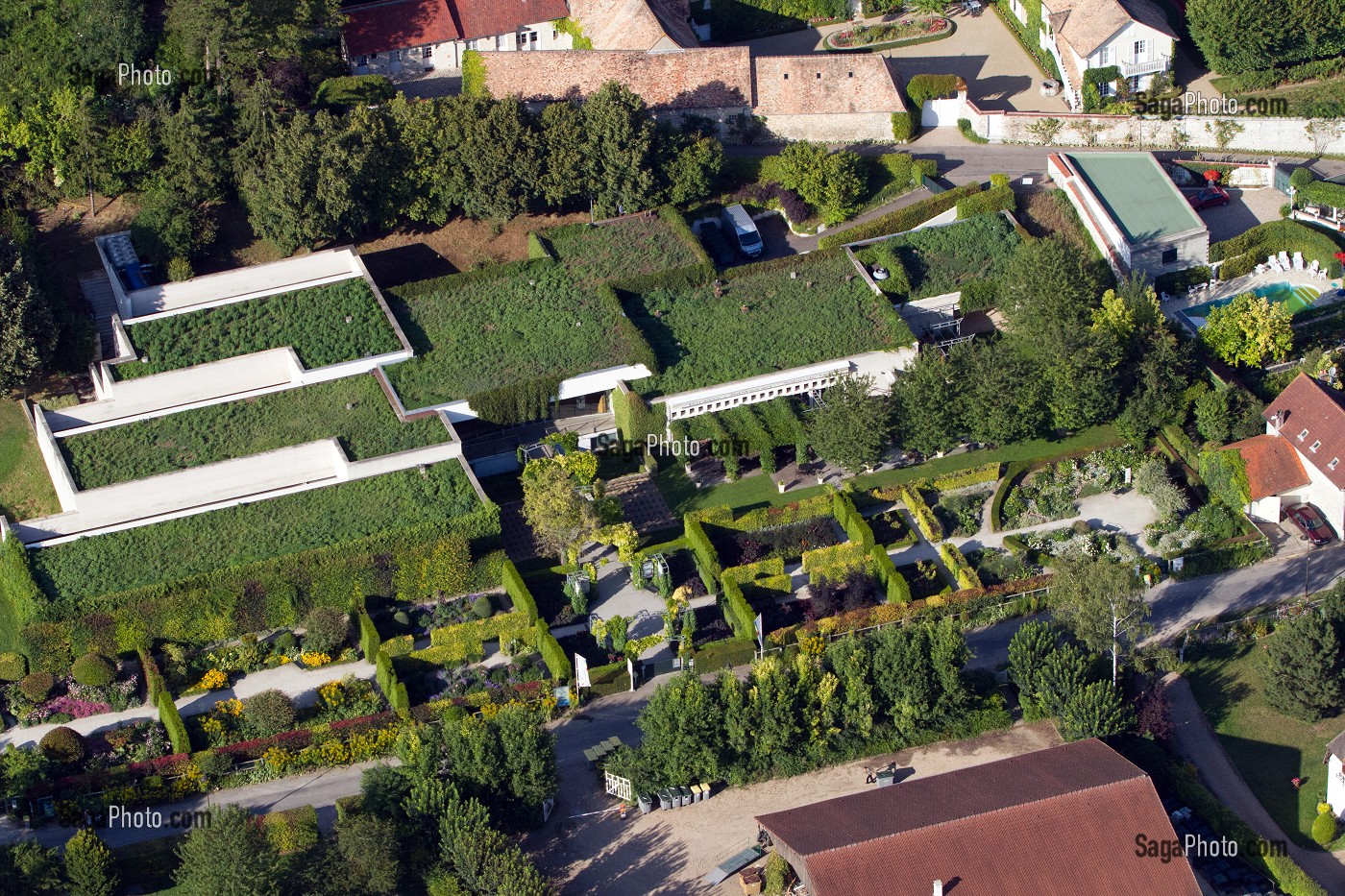 JARDINS DU MUSEE DES IMPRESSIONNISTES DE GIVERNY, VILLAGE BERCEAU DE L'IMPRESSIONNISME, EURE (27), NORMANDIE, FRANCE 