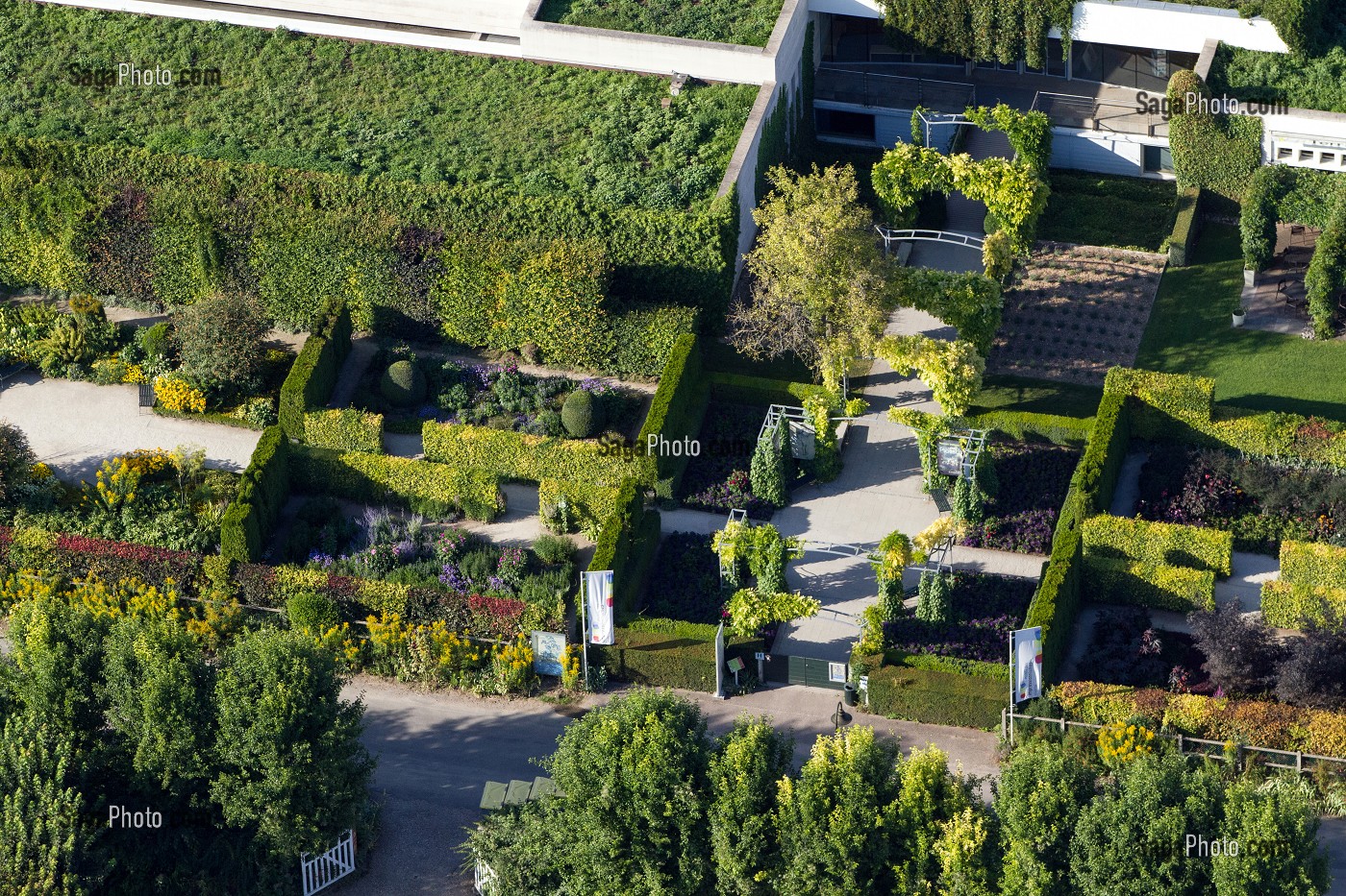JARDINS DU MUSEE DES IMPRESSIONNISTES DE GIVERNY, VILLAGE BERCEAU DE L'IMPRESSIONNISME, EURE (27), NORMANDIE, FRANCE 
