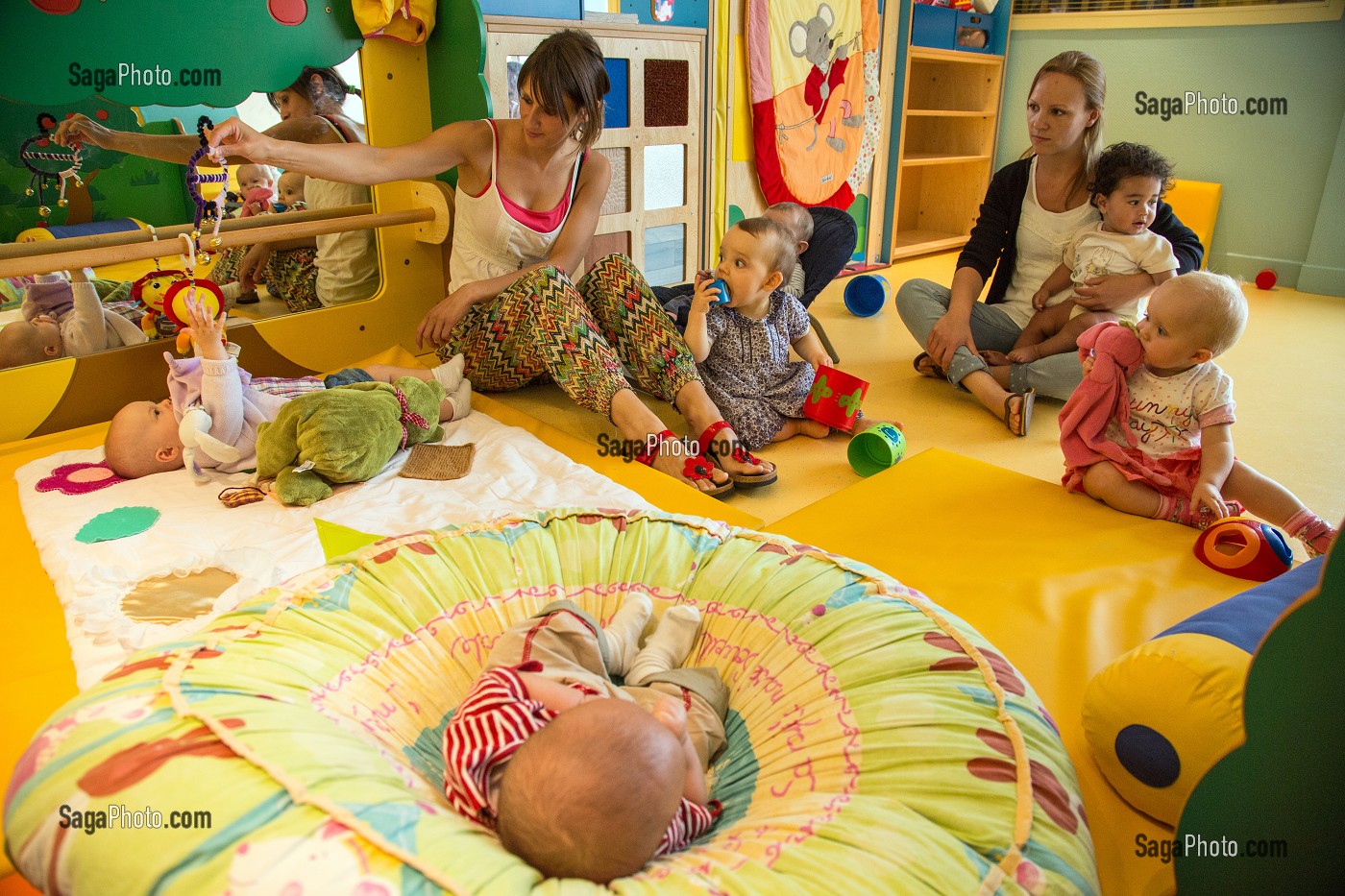CENTRE MULTI-ACCUEIL PETITE ENFANCE ET JEUNESSE DE L'ILOT MOMES, ACTIVITES D'EVEIL, EDUCATION, PSYCHOMOTEUR, DAMVILLE (27), FRANCE 
