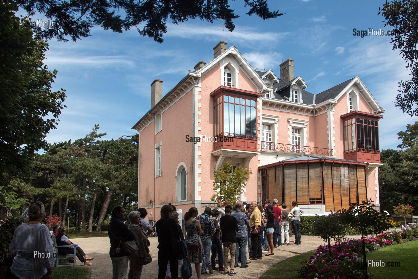 MUSEE CHRISTIAN DIOR, LA VILLA 'LES RHUMBS' MAISON DES ILLUSTRES, GRANVILLE, MANCHE (50), FRANCE 