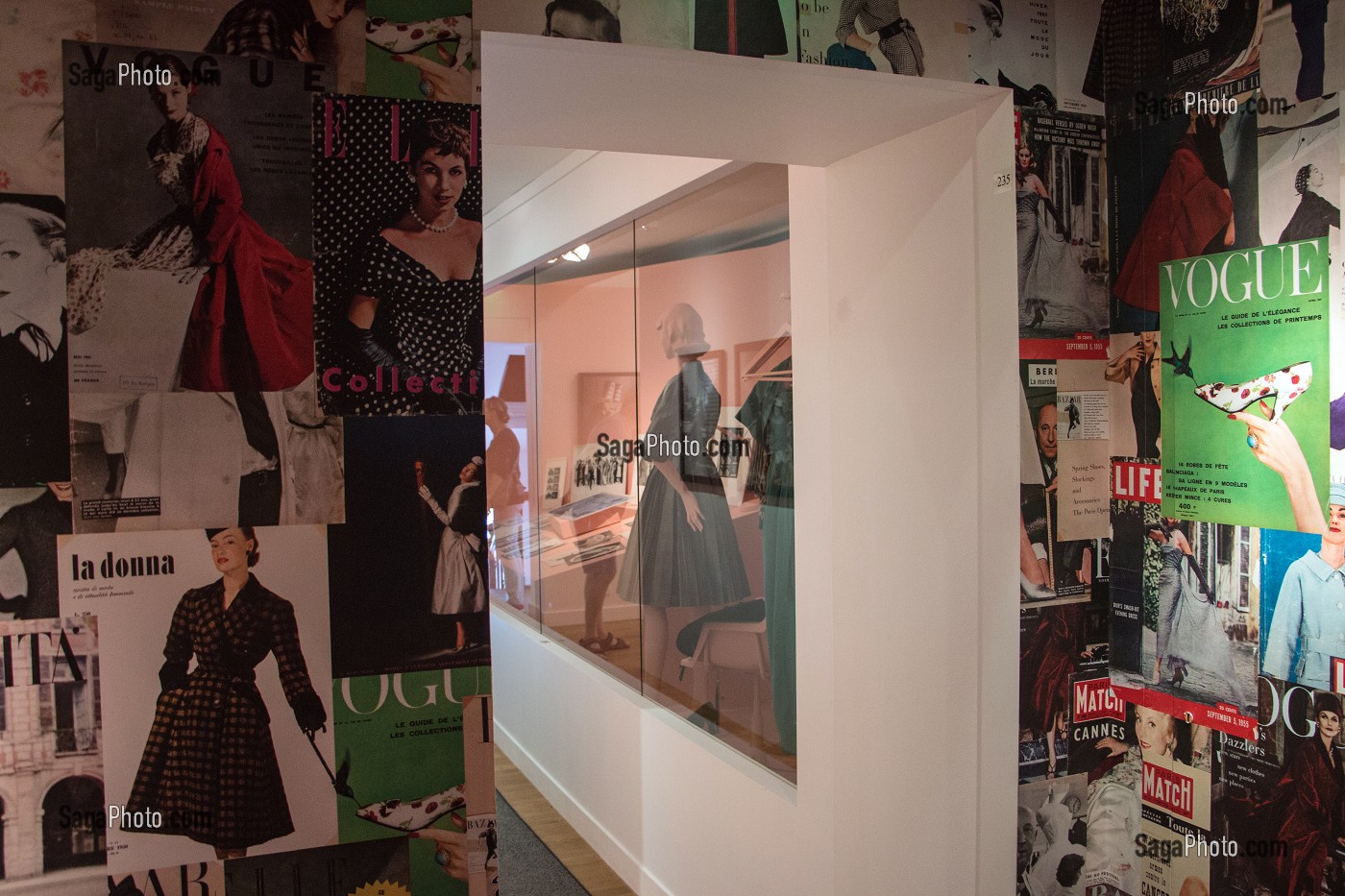 INTERIEUR DU MUSEE CHRISTIAN DIOR, GRANVILLE, MANCHE (50), FRANCE 