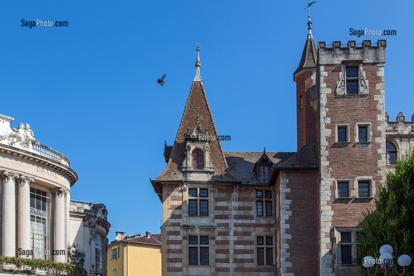 MUSEE DES BEAUX-ARTS, VILLE D'AGEN (47) LOT-ET-GARONNE, FRANCE 