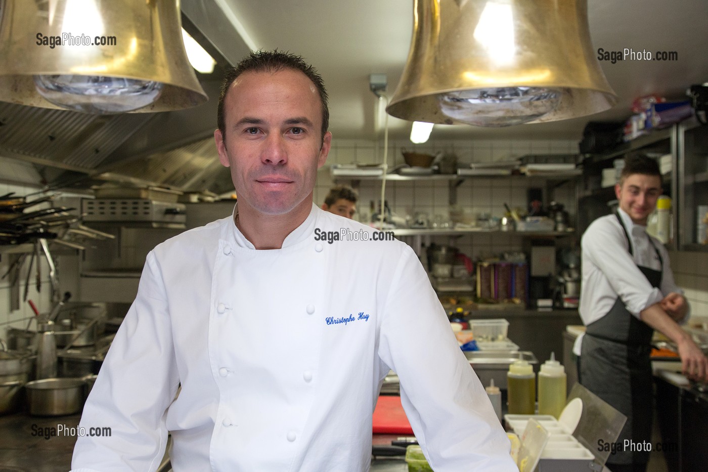 CHEF CHRISTOPHE HAY DE LA MAISON D'A COTE DE MONTLIVAULT, LOIR-ET-CHER (41), FRANCE 