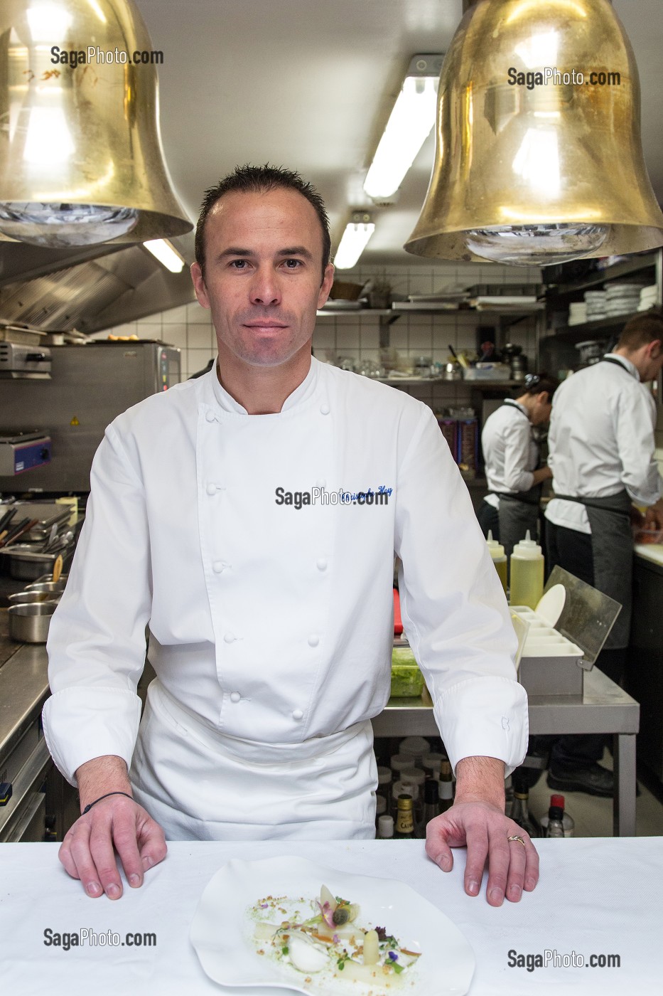 CHEF CHRISTOPHE HAY DE LA MAISON D'A COTE DE MONTLIVAULT, LOIR-ET-CHER (41), FRANCE 