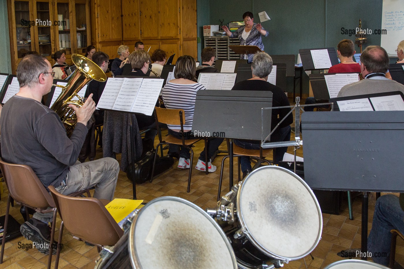 ECOLE DE MUSIQUE L'AVENIR RUGLOIS, RUGLES (27), FRANCE 