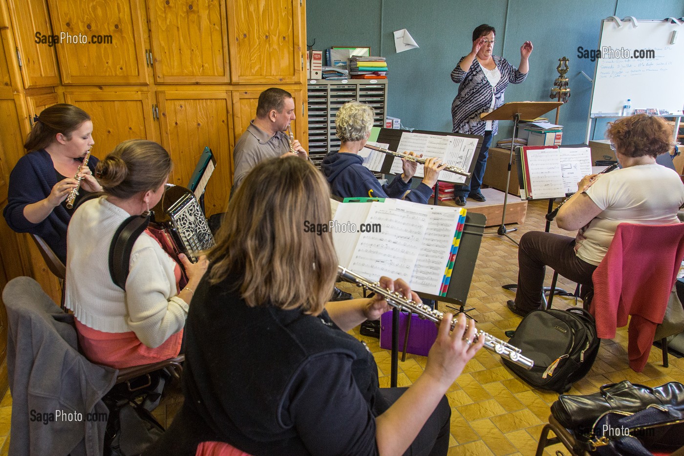 ECOLE DE MUSIQUE L'AVENIR RUGLOIS, RUGLES (27), FRANCE 