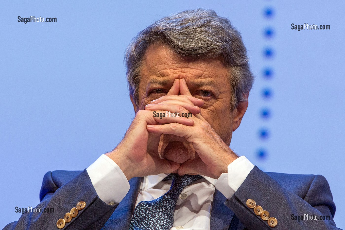 JEAN-LOUIS BORLOO, PRESIDENT D'ENERGIES POUR L'AFRIQUE AU CONGRES DES MAIRES 2016 POUR LA PRESENTATION DU PLAN LUMIERE 