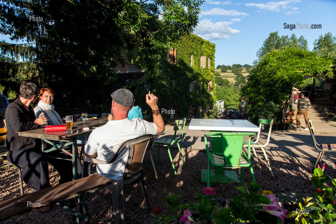 CAFE DE PAYS ET GITE RURAL, MOULIN DE VAUX, NOCHIZE (71), FRANCE 