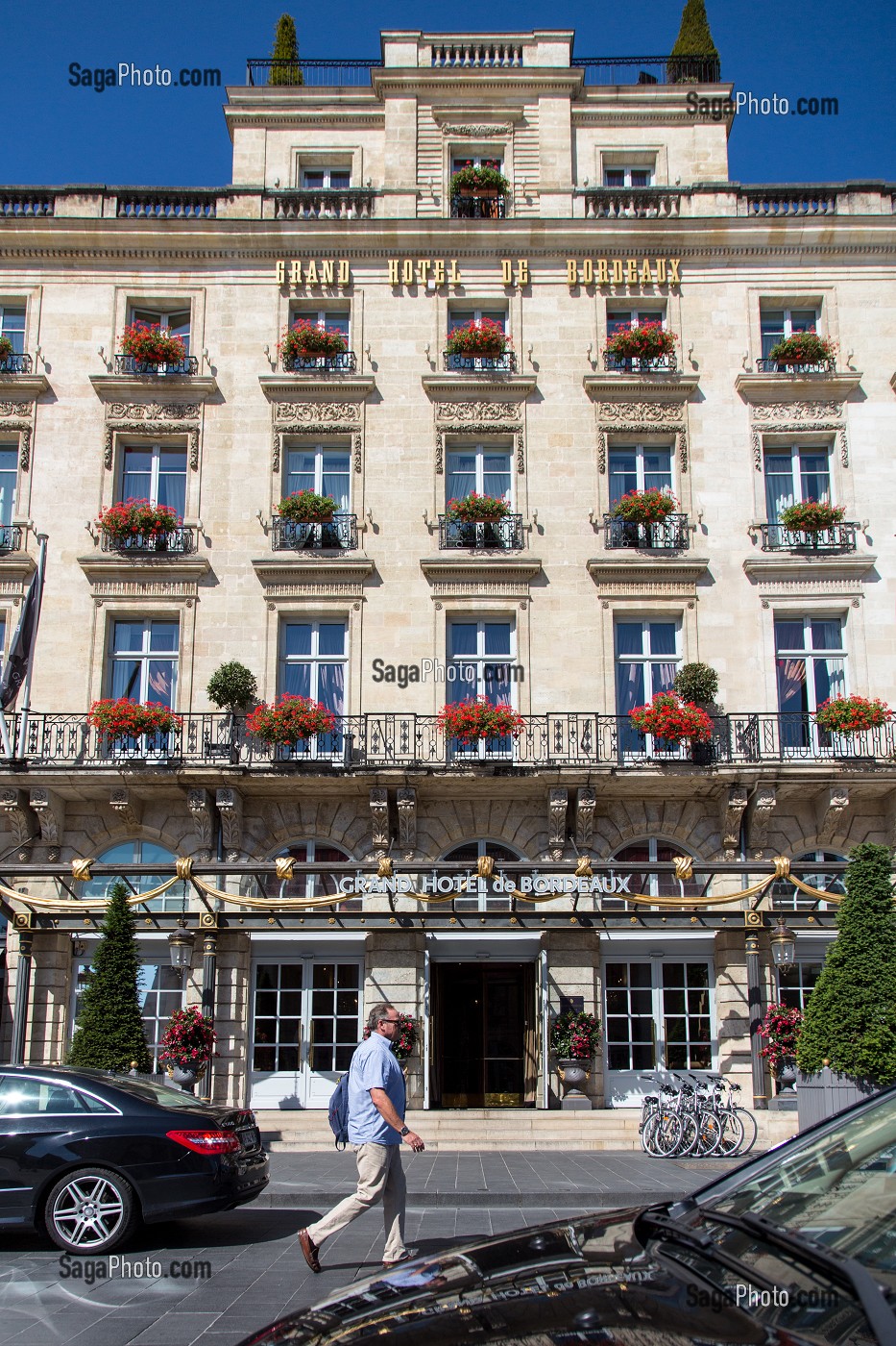 LE GRAND HOTEL, PLACE DE LA COMEDIE, VILLE DE BORDEAUX, GIRONDE (33), FRANCE 