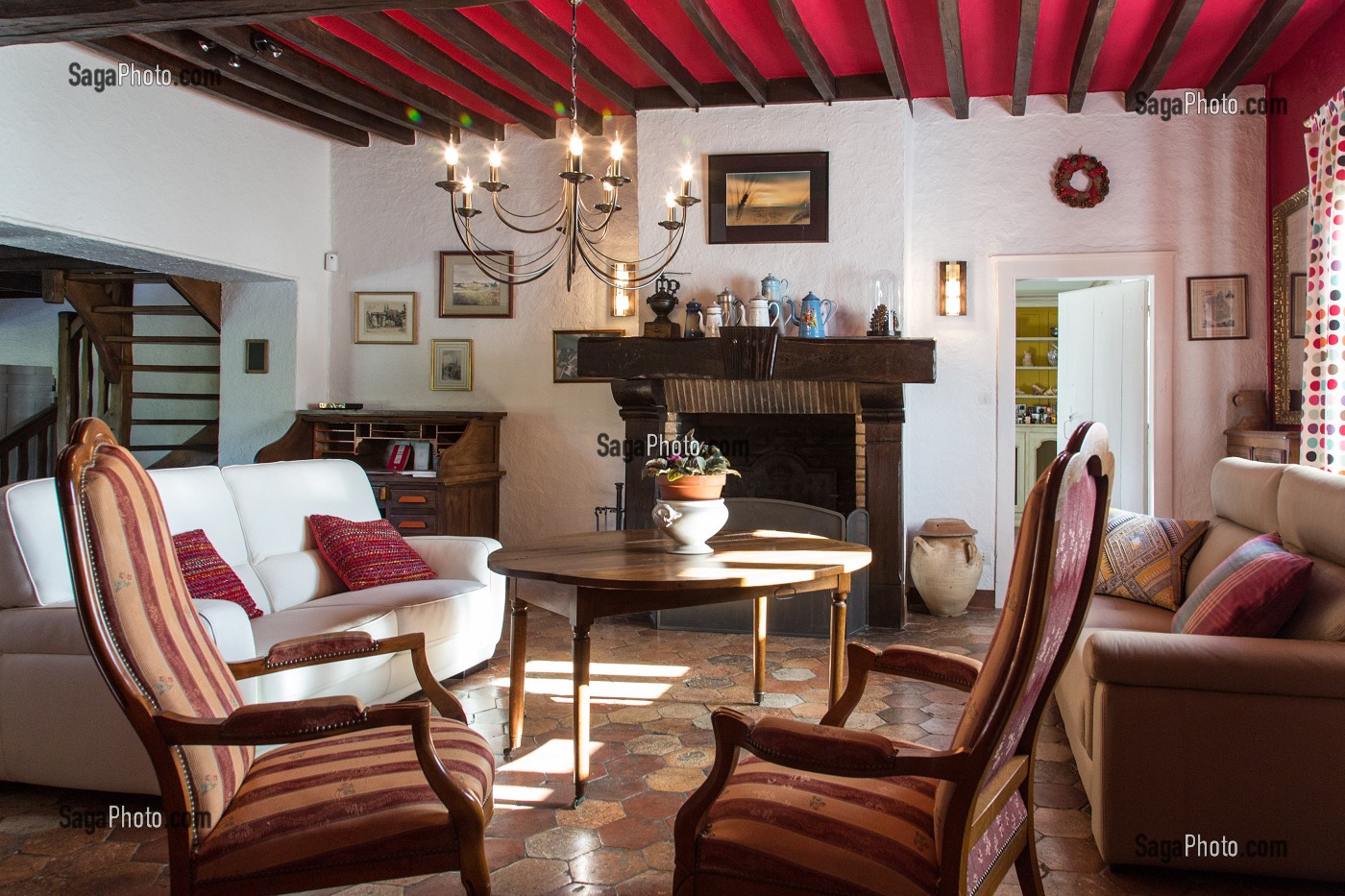 SALLE A MANGER, GRAND GITE DE CHARTRES, MESLAY-LE-GRENET (28), FRANCE 