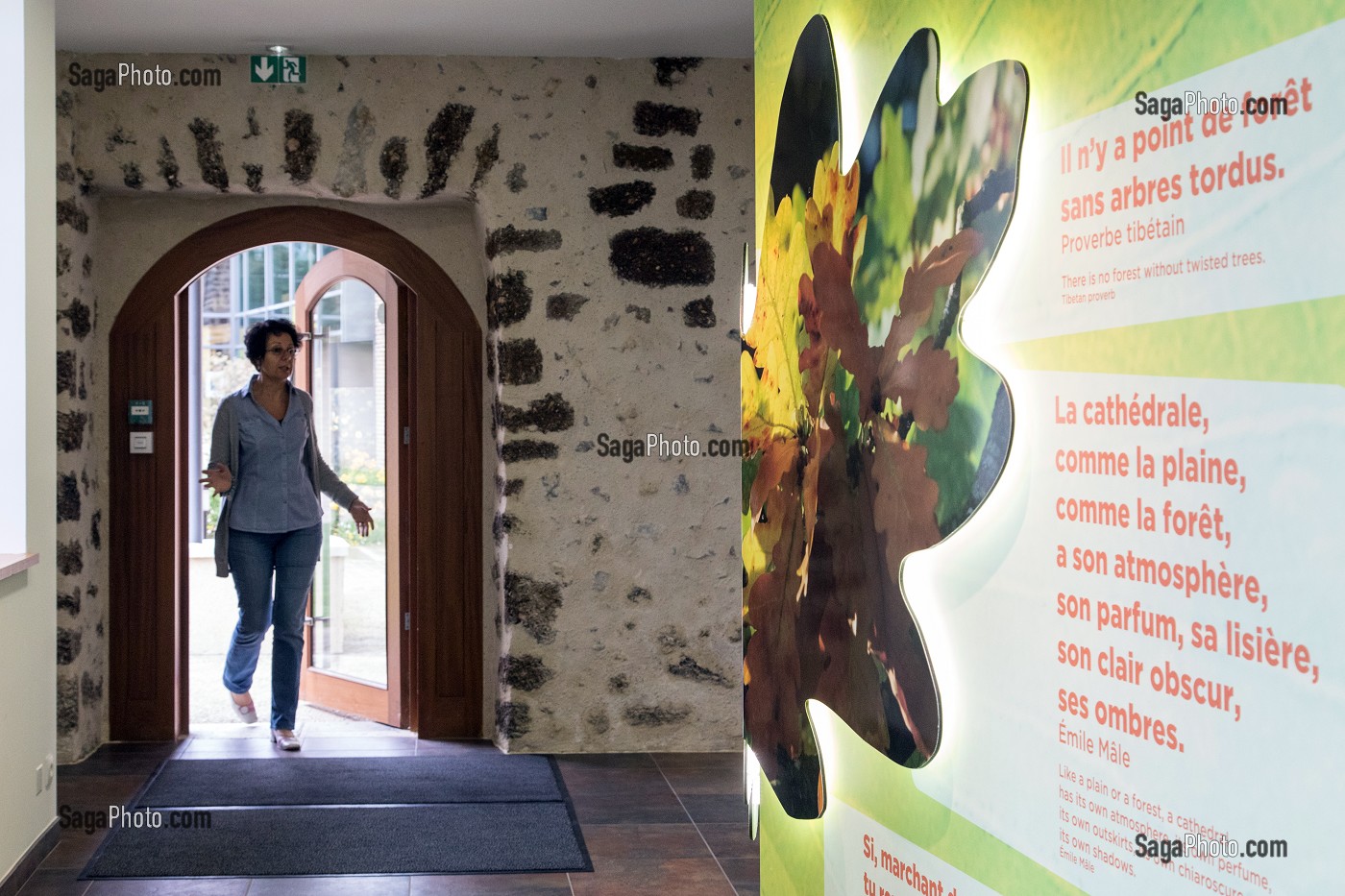CENTRE D'INTERPRETATION DE LA FORET ET DE L'HOMME, CHATEAU DE SENONCHES (28), FRANCE 