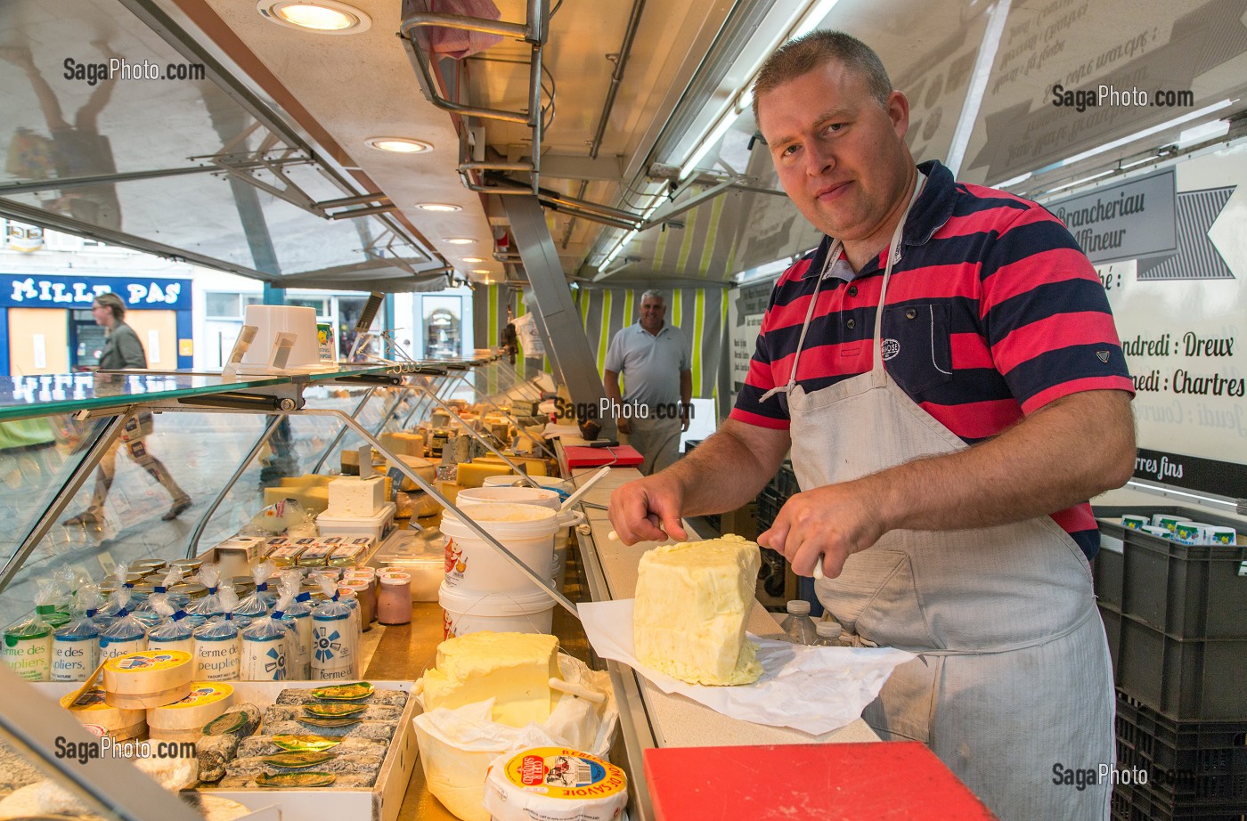 ILLUSTRATION, VILLE, CHARTRES 