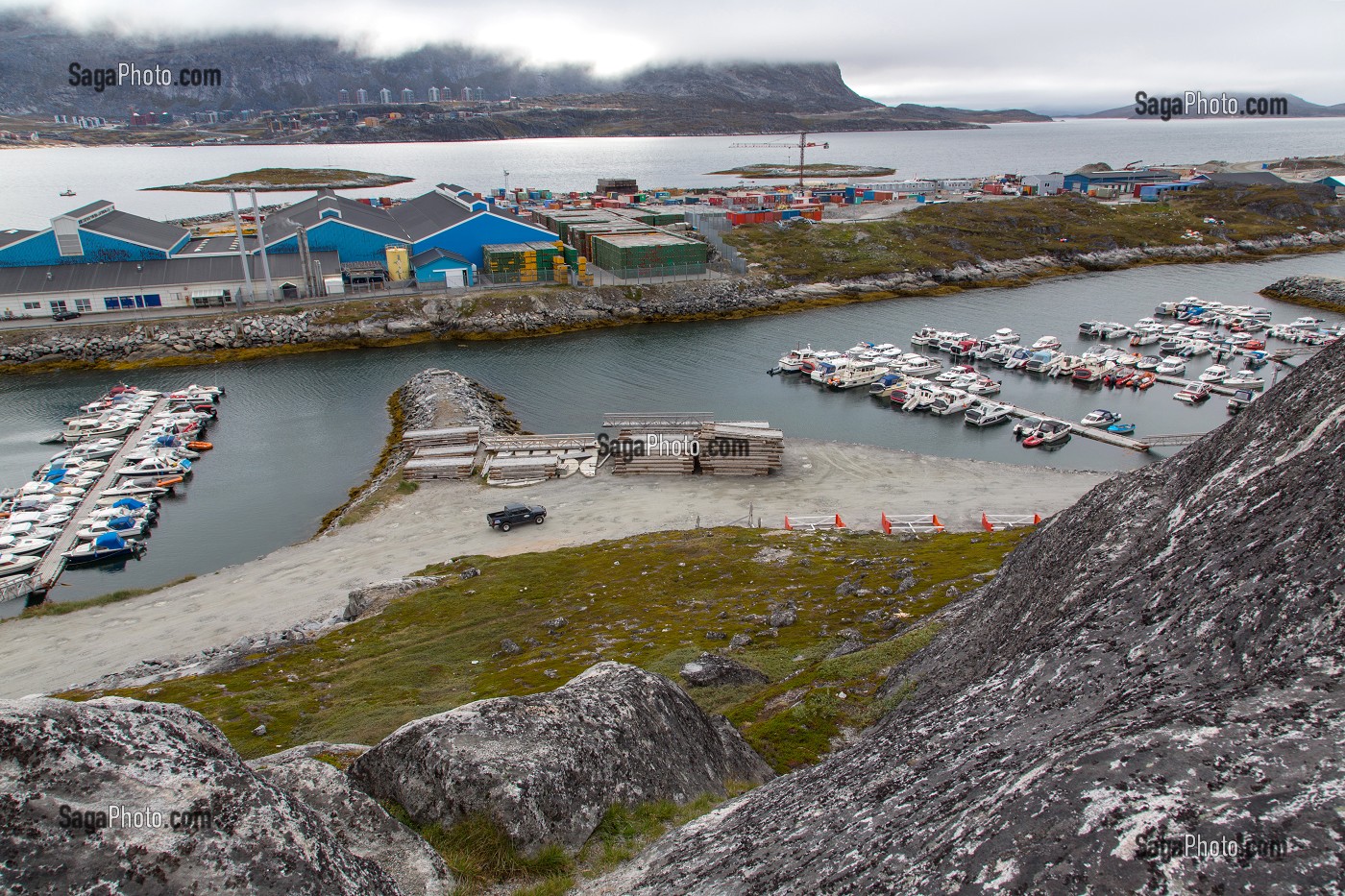 PORT DE PLAISANCE, NUUK, GROENLAND 