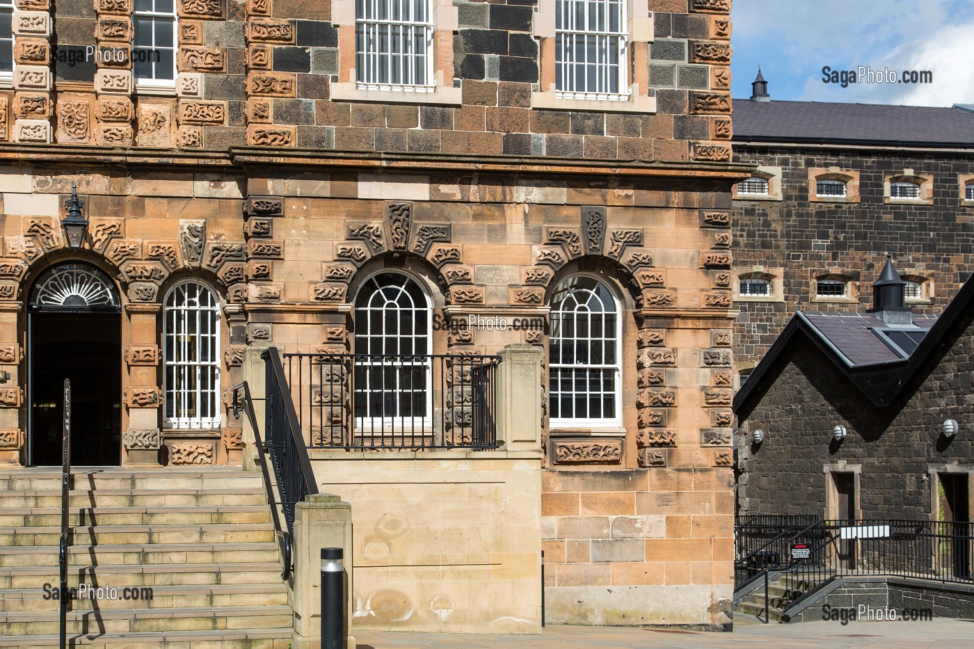 MUSEE DE LA PRISON CRUMLIN ROAD GOAL, QUARTIER OUEST PROTESTANT, BELFAST, ULSTER, IRLANDE DU NORD 