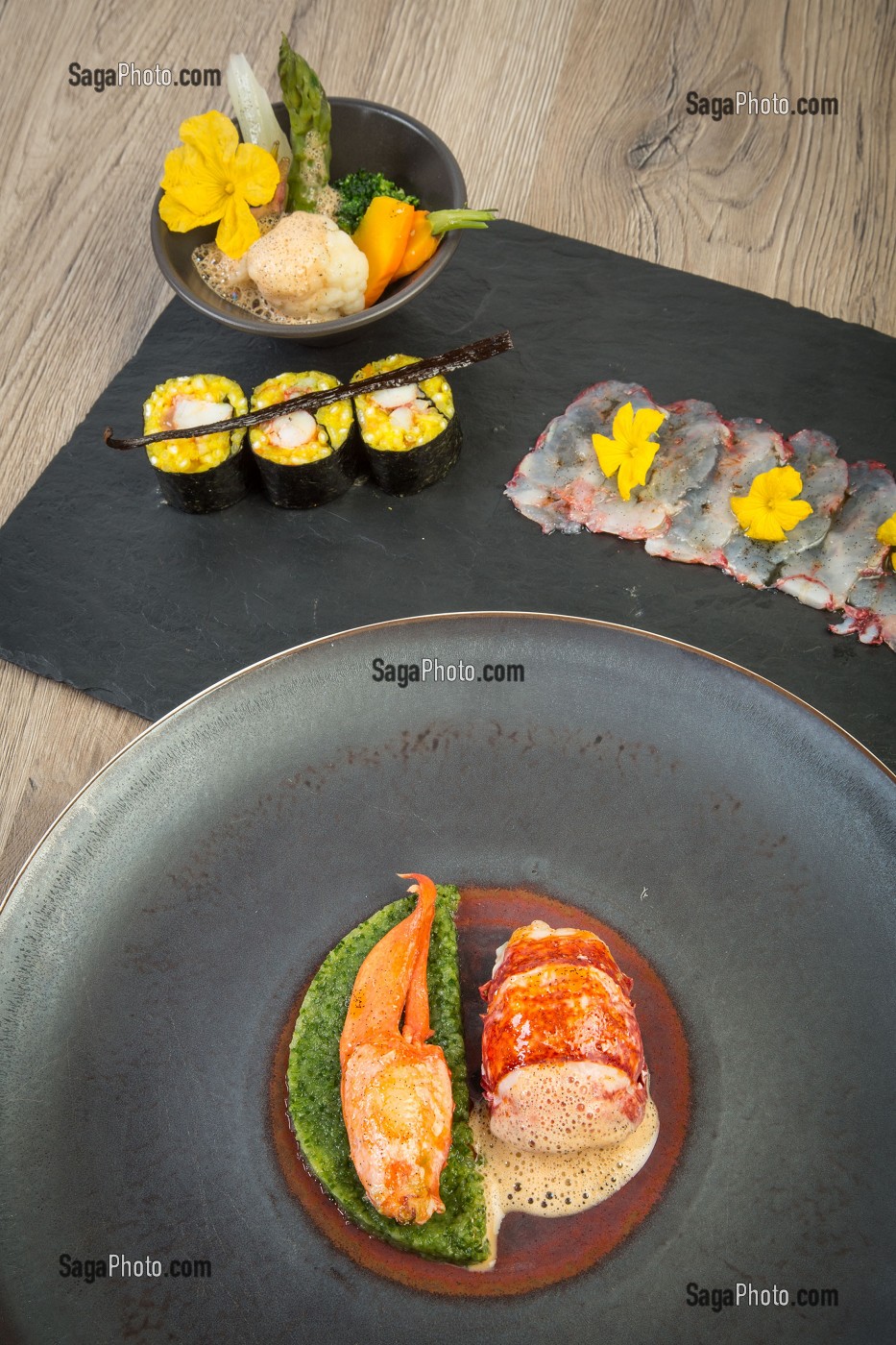RECETTE DU CHEF ETOILE LAURENT CLEMENT, COURS GABRIEL, CHARTRES 
