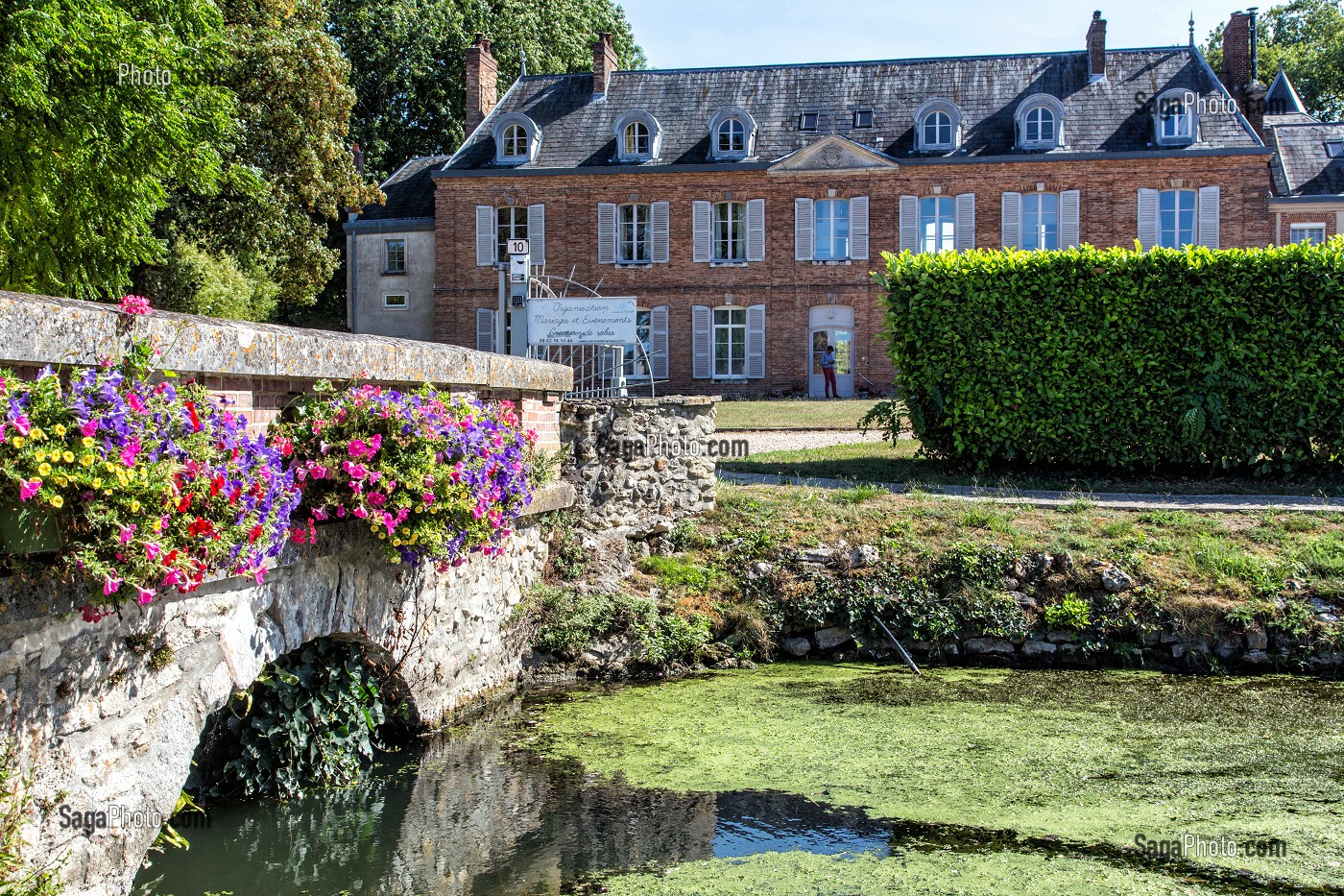 CHATEAU DE CROISY-SUR-EURE (27), FRANCE 