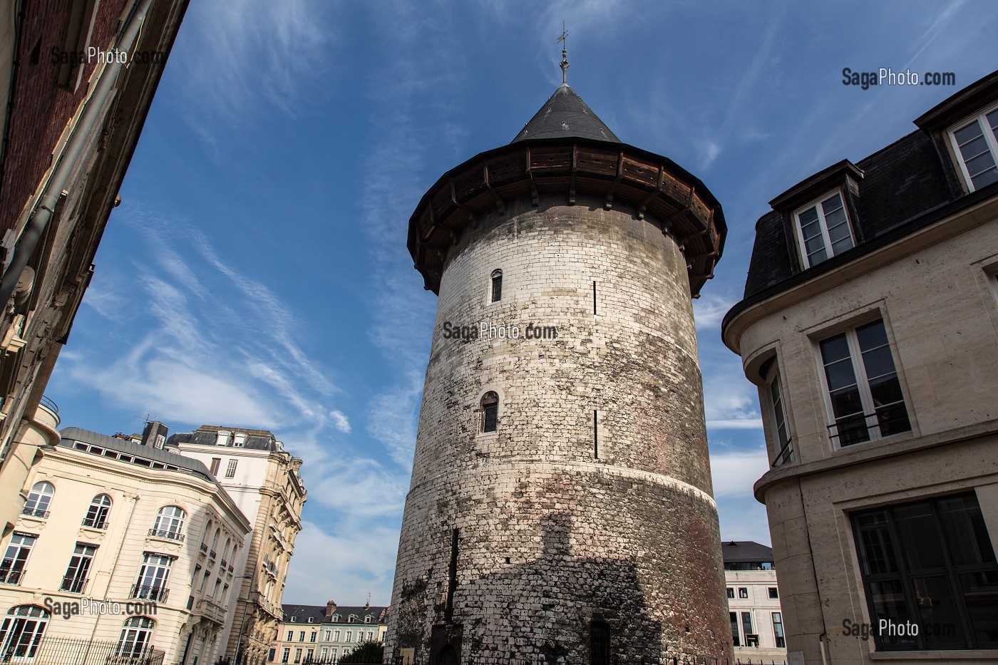 TOUR DE L'ANCIEN CHATEAU DE ROUEN, ROUEN (76), FRANCE 