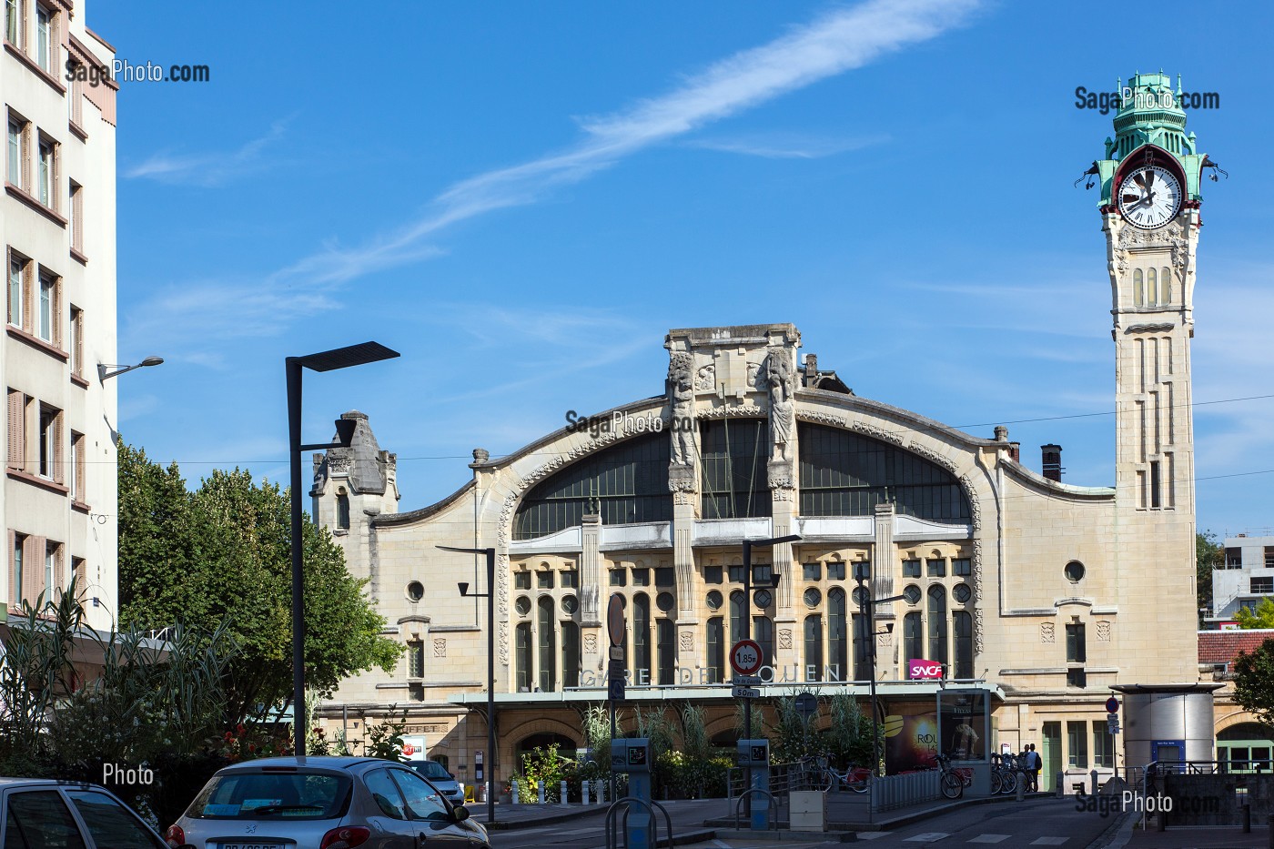 LA GARE DE STYLE ART NOUVEAU, ROUEN (76), FRANCE 