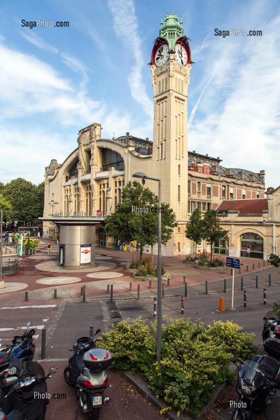 LA GARE DE STYLE ART NOUVEAU, ROUEN (76), FRANCE 