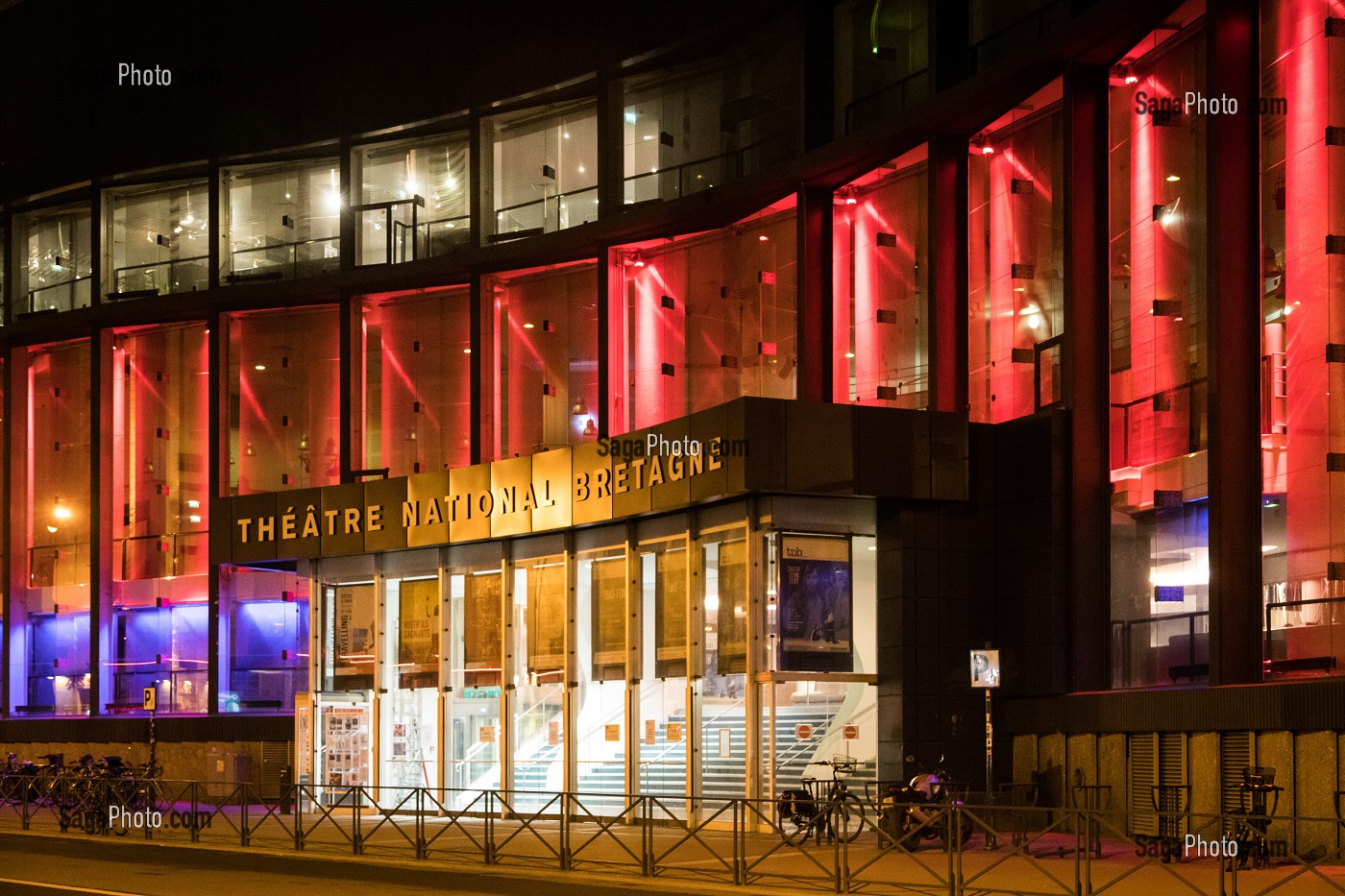 THEATRE NATIONAL DE BRETAGNE, RUE SAINT-HELIER, RENNES (35), FRANCE 