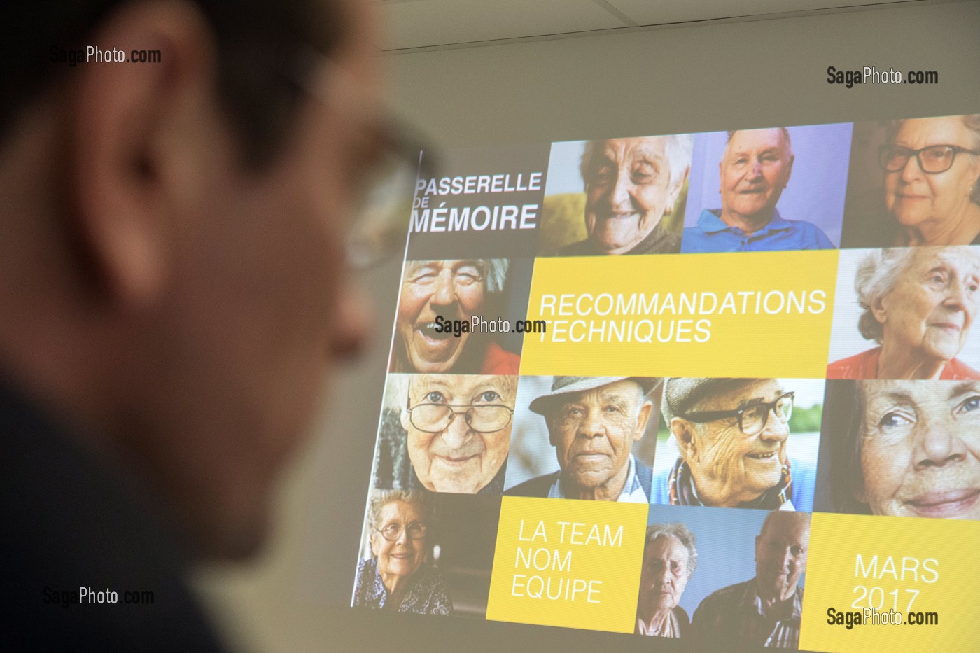 TROPHEE INTERGENERATIONNEL DE SILVERECO 2017, JURY : PIERRE-MARIE CHAPON, VAA CONSEIL, MAXIME DE JENLIS, NOTRE-TEMPS, RAPHAELLE MURIGNIEUX, AGE VILLAGE, SILVER INNOV', IVRY-SUR-SEINE (94), FRANCE 