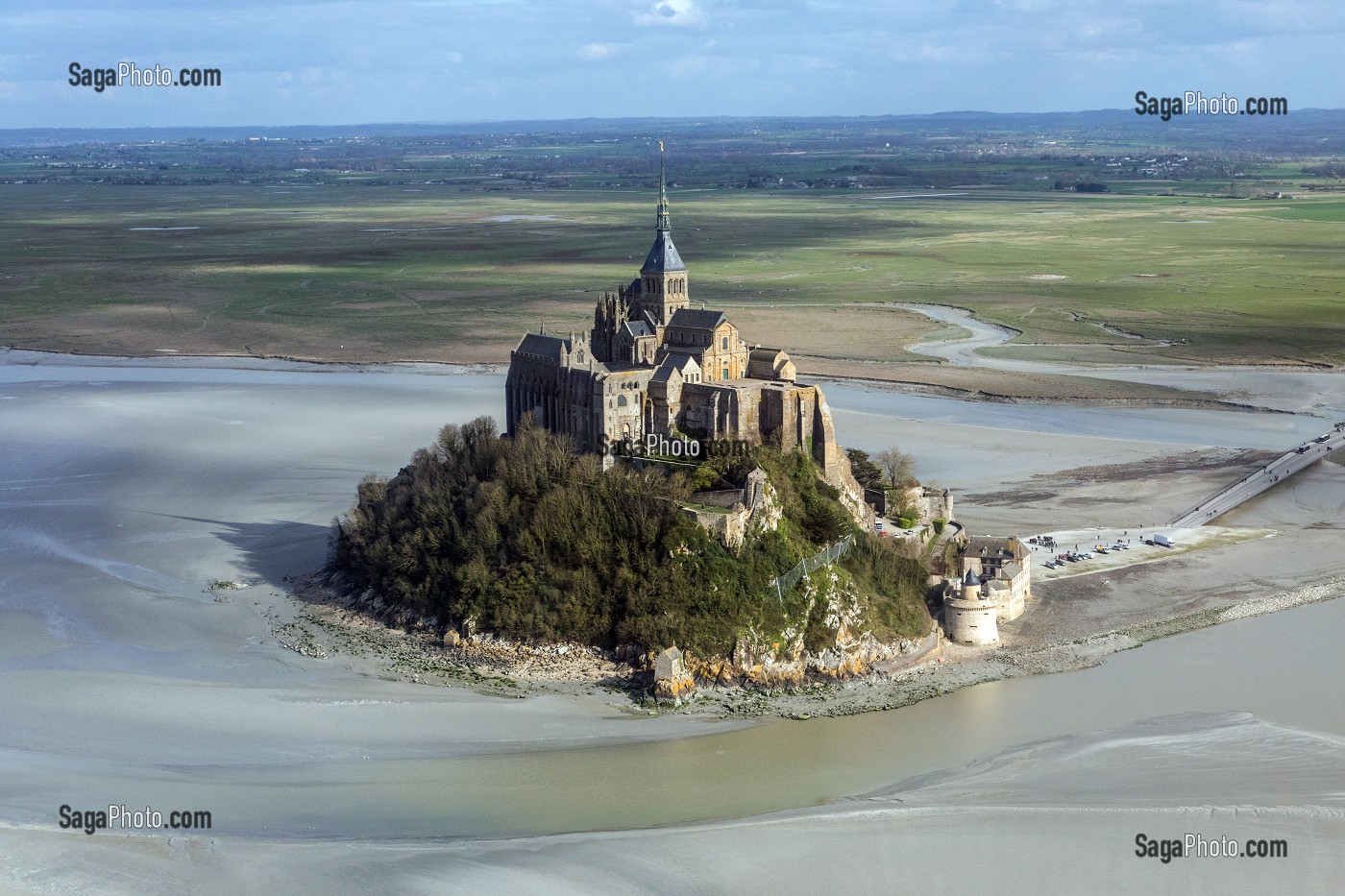 LA BAIE DU MONT-SAINT-MICHEL (50), FRANCE 