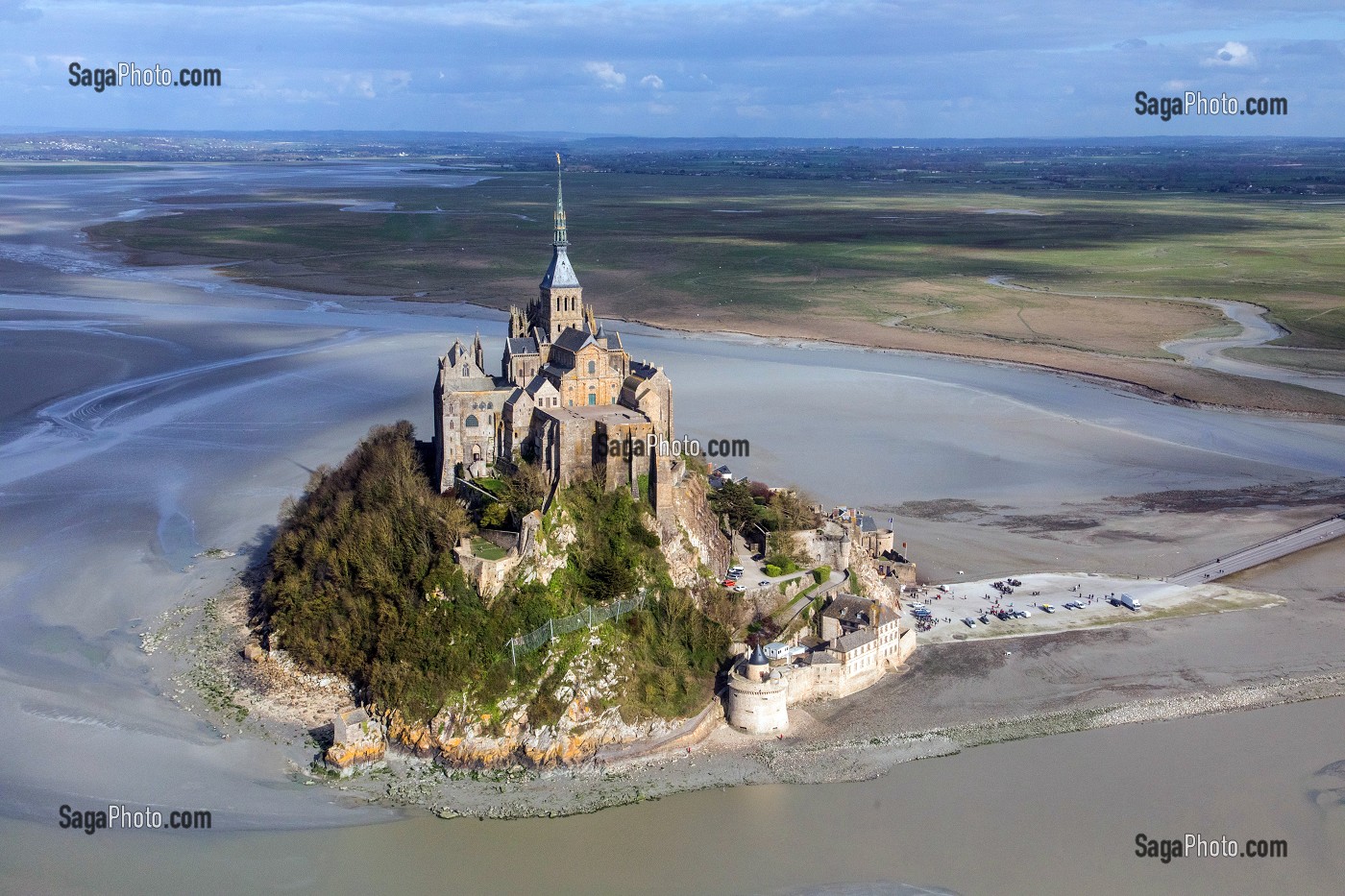 LA BAIE DU MONT-SAINT-MICHEL (50), FRANCE 