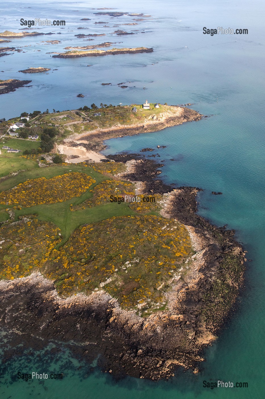 LES ILES ANGLO-NORMANDES DE CHAUSEY, GRANVILLE (50), FRANCE 