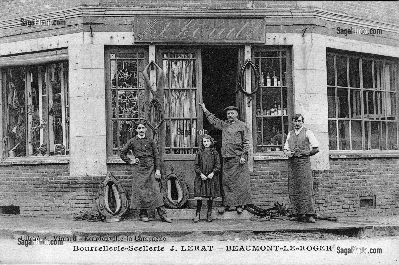 BOURRELLERIE SELLERIE, BEAUMONT LE ROGER, (27) EURE, HAUTE-NORMANDIE, FRANCE 