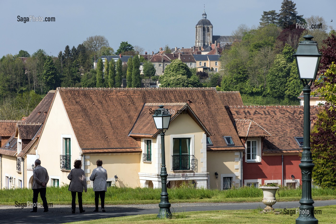 RESIDENCE DU DOMAINE DU GOLF, MAISON EN LOCATION DE VACANCES, BELLEME (61), COMMUNE DU PARC REGIONAL DU PERCHE, VILLAGE DE CARACTERE, NORMANDIE, FRANCE 