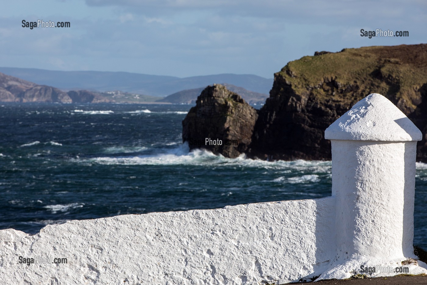 PENINSULE DE FANAD, SHANNAG, COMTE DE DONEGAL, IRLANDE 