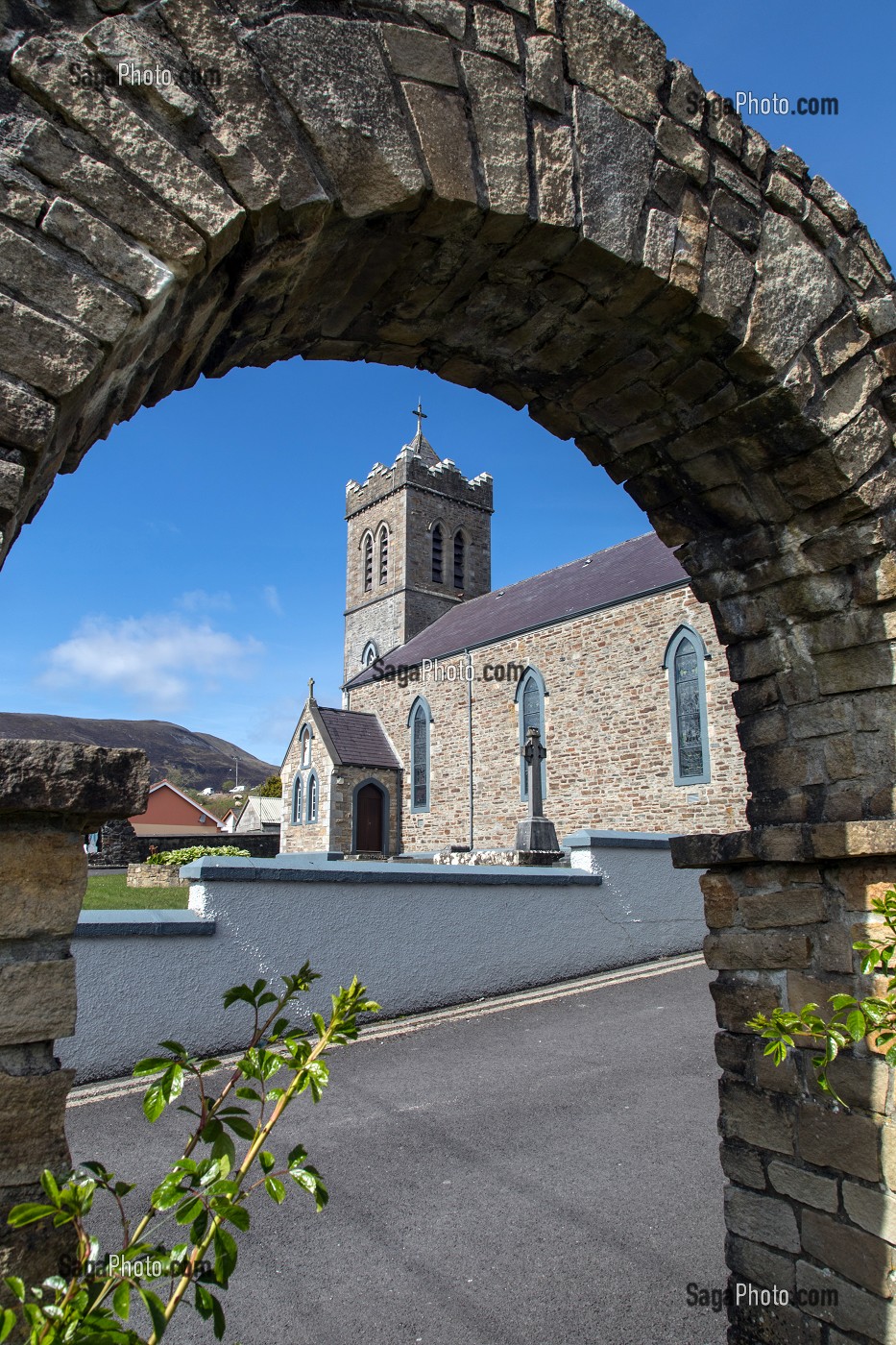 EGLISE DE TEELIN, COMTE DE DONEGAL, IRLANDE 