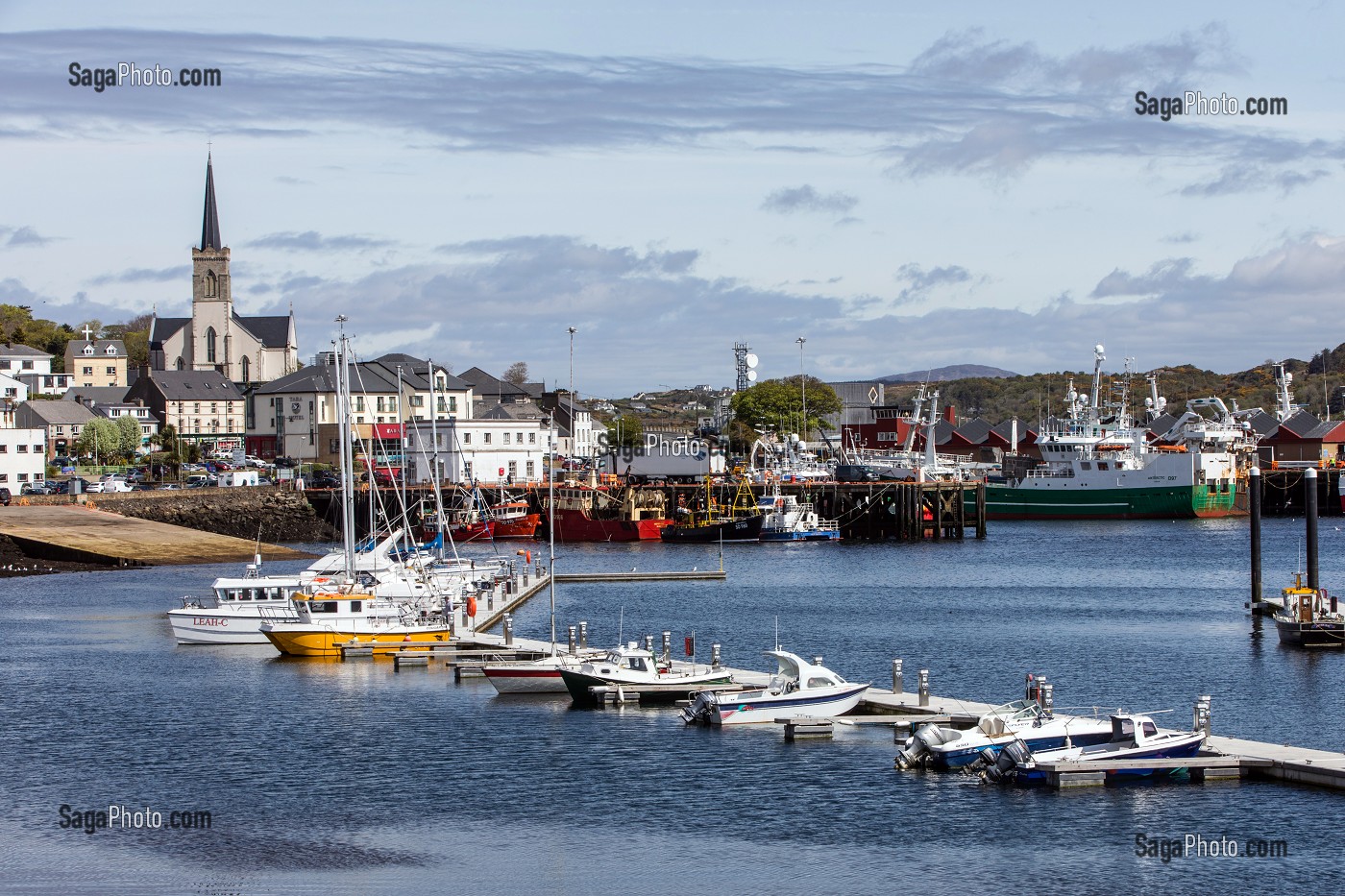 PORT DE PECHE DE KILLYBEGS, COMTE DE DONEGAL, IRLANDE 